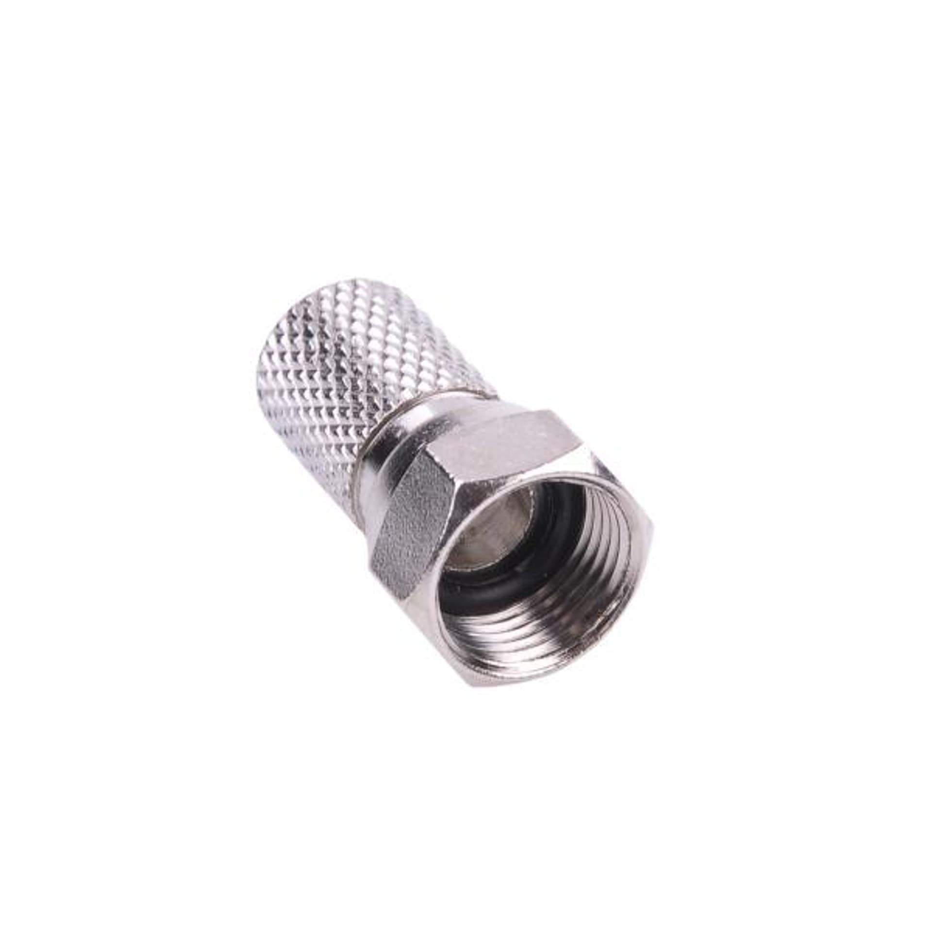 

Wtyk SAT F 7,5 mm + uszczelka Cabletech
