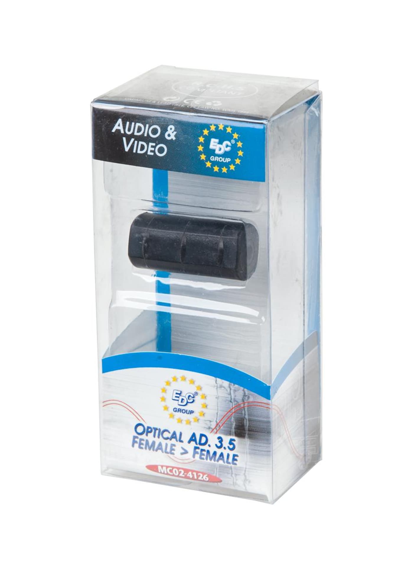 

EDC Złącze 3,5 Jack gn - 3,5 Jack gn optyczne