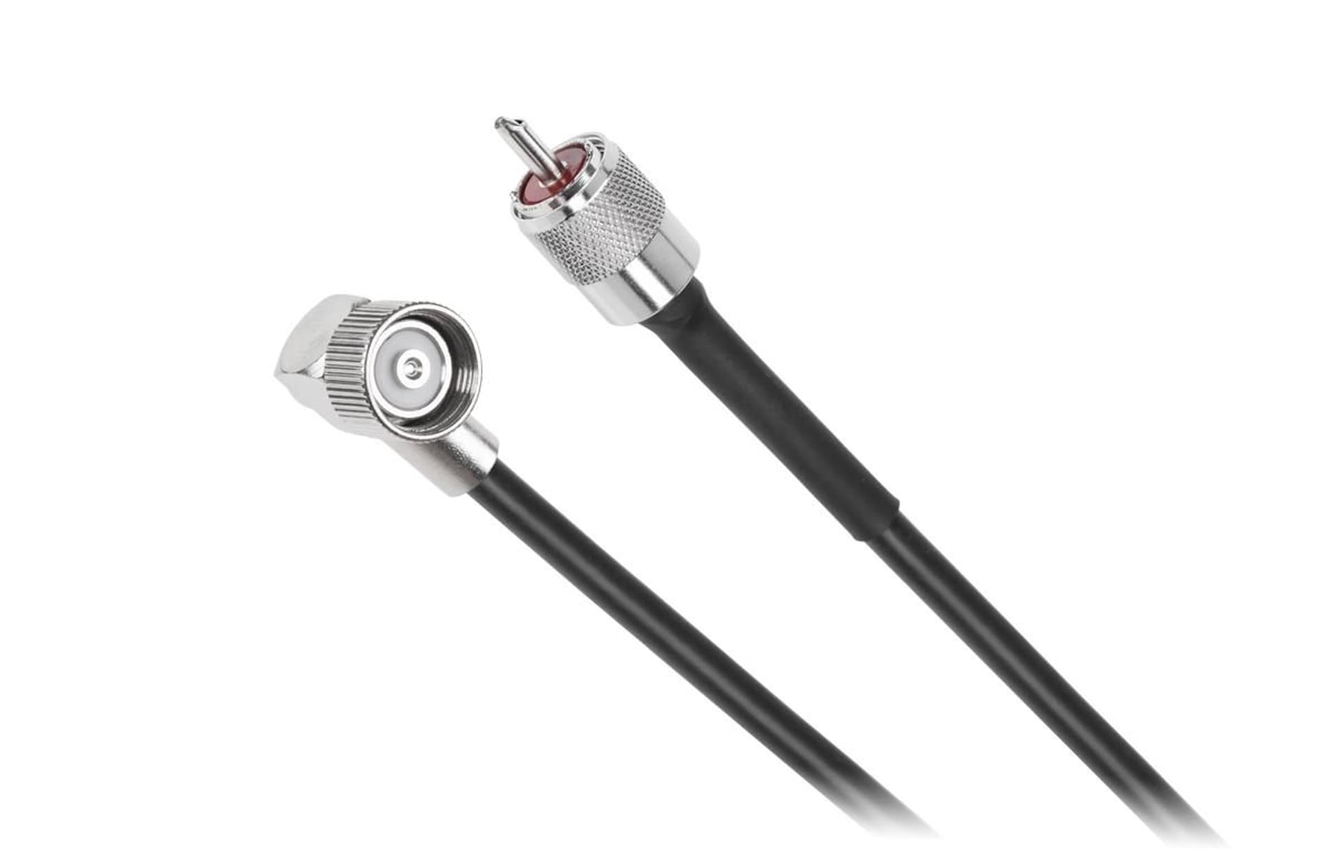 

Kabel do anteny samochodowej CB z wtykiem LC27 i wtykiem UHF 6m