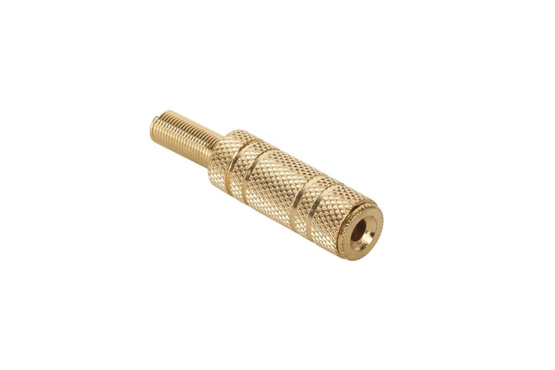 

Gniazdo Jack 3.5mm st. kabel gold