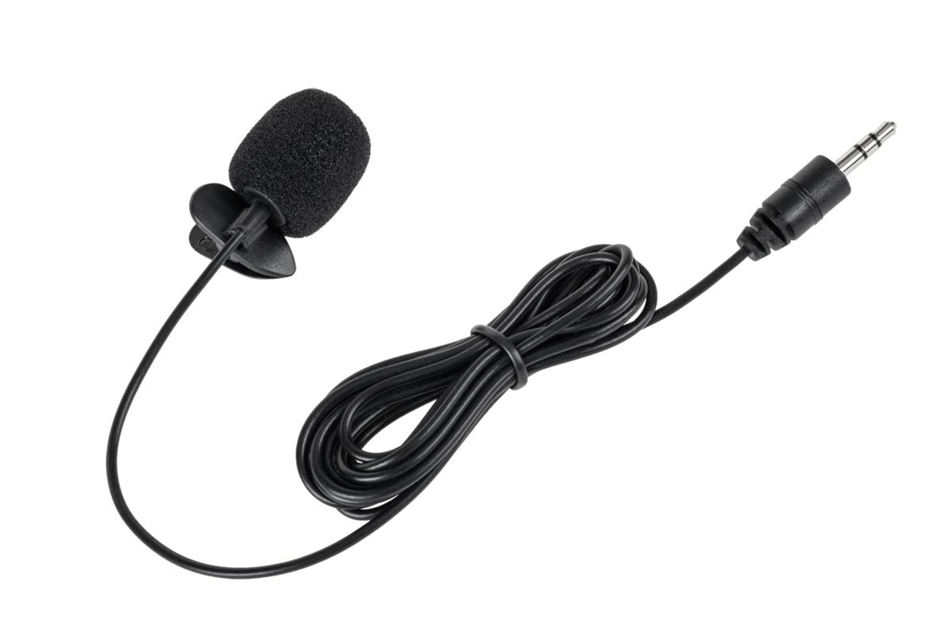 

Mikrofon z klipem na kablu jack 3,5mm 2m