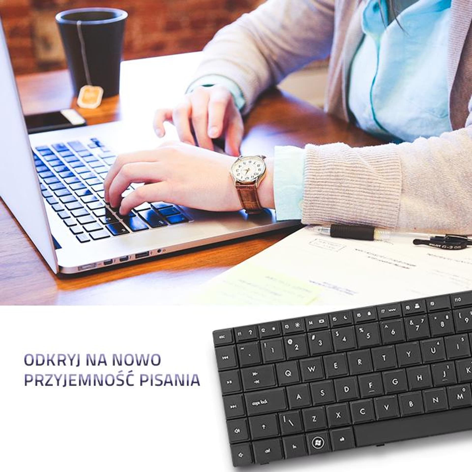 

Qoltec Klawiatura do HP 620 | 621 | 625 (0NC)