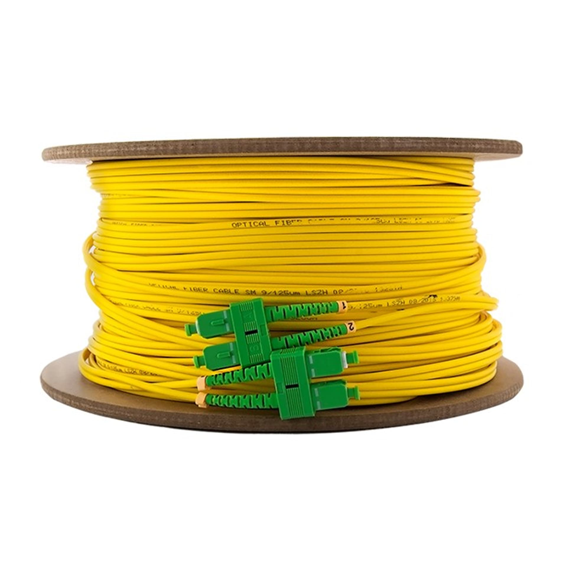 

Qoltec Patchcord światłowodowy SC/APC - SC/APC | Singlemode | 9/125 | G652D | Duplex | 120m (0NC)