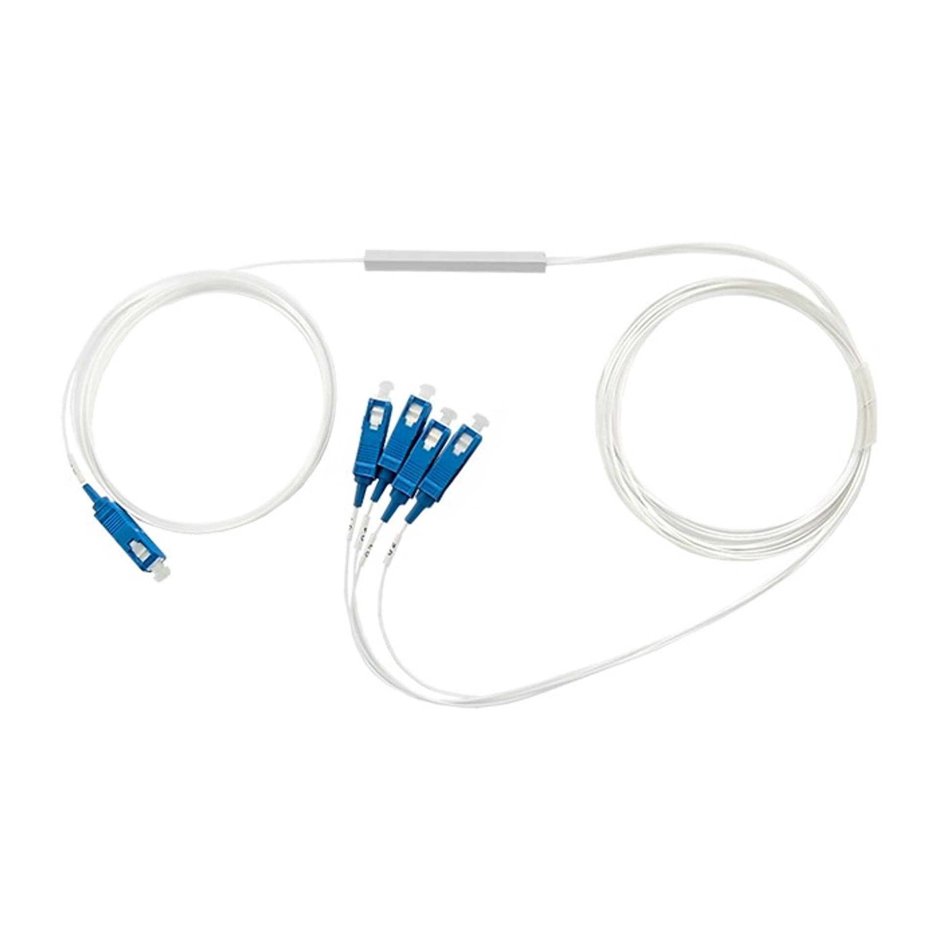 

Qoltec Splitter 1x4 | SC/PC - SC/PC | G.657A | Singlemode | 0.9 mm (0NC)