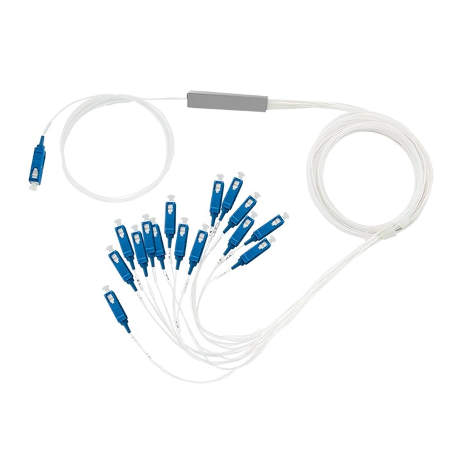 

Qoltec Splitter 1x16 | SC/PC - SC/PC | G.657A | Singlemode | 0.9 mm (0NC)
