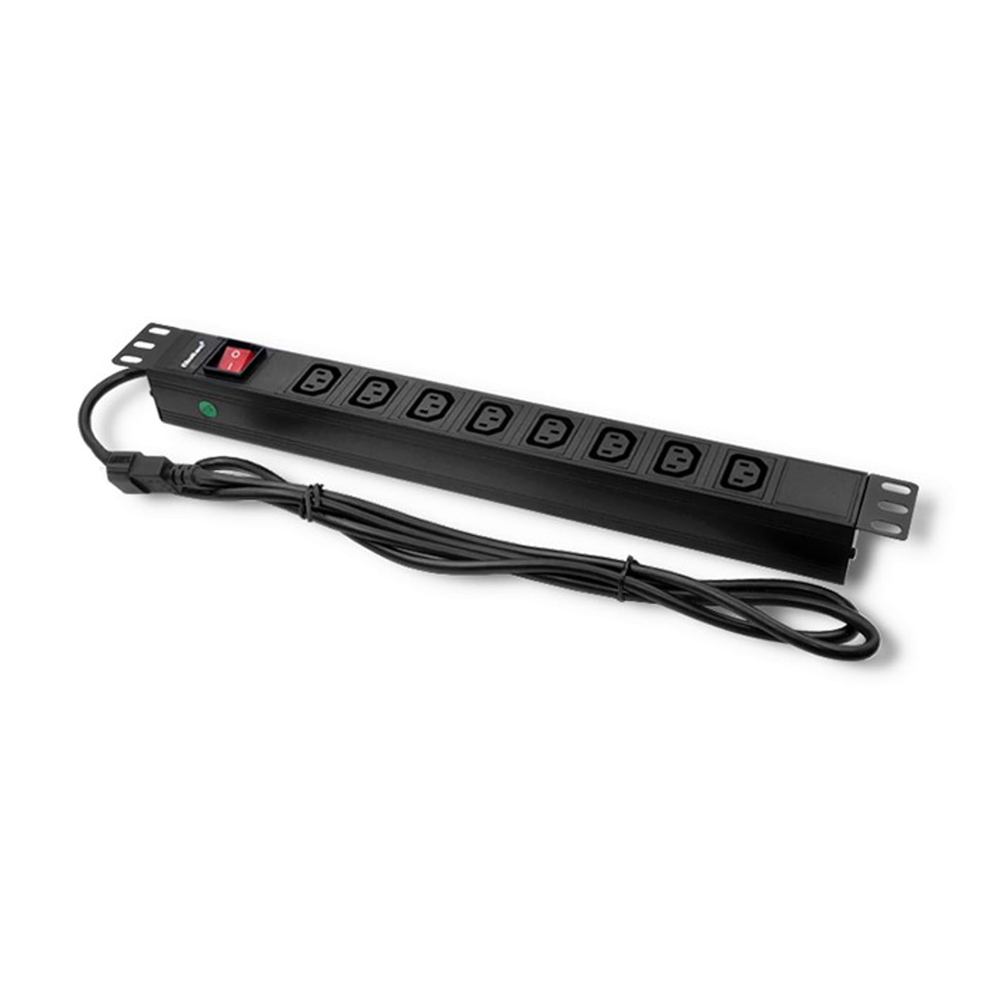 

Qoltec Listwa zasilająca do szafy RACK 19" | 1U | 10A | PDU | 8xIEC C13 | 2m (0NC)