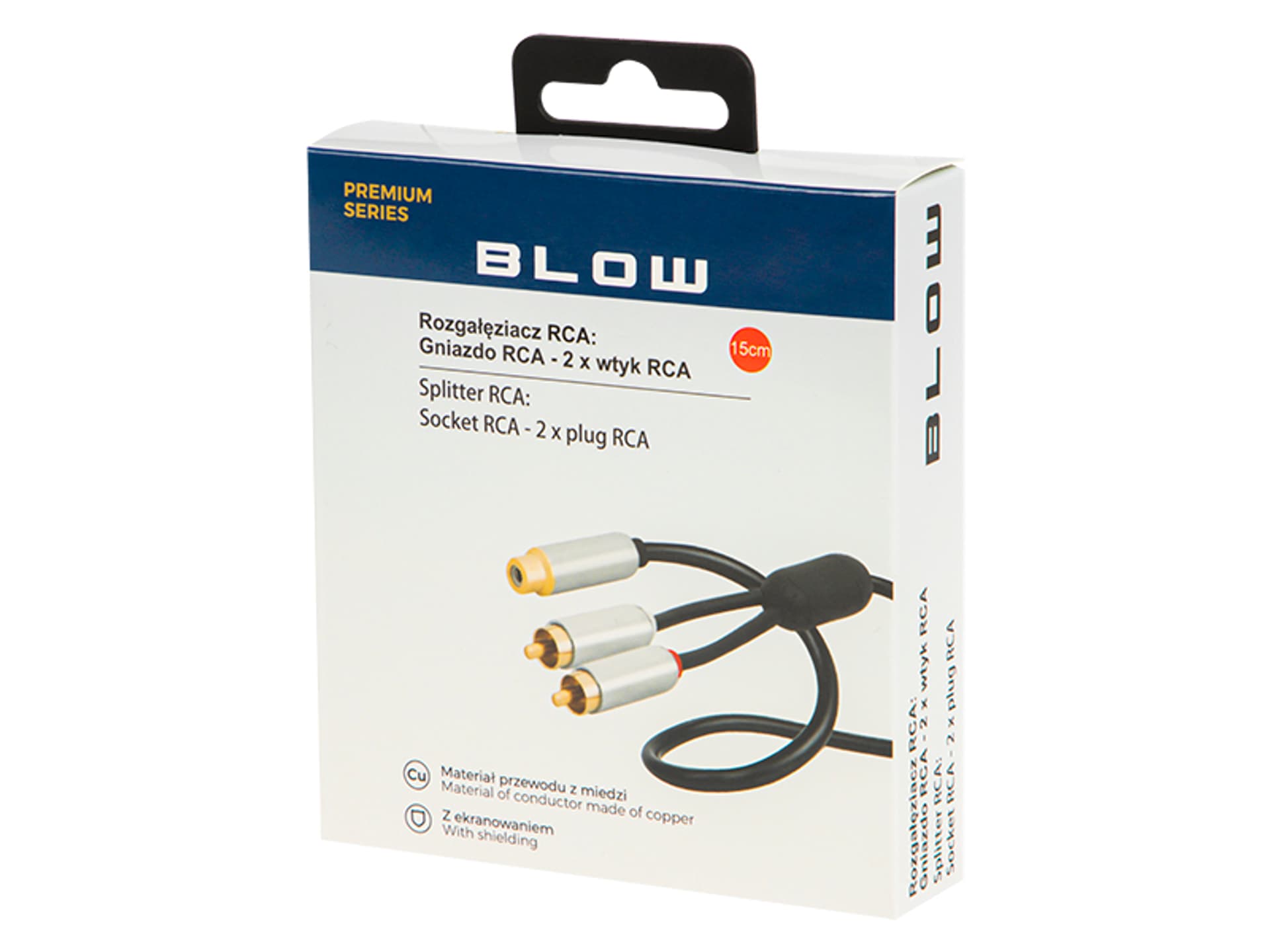 

91-231# Rozg.rca: gn-2 wt metal z przew. 15cm
