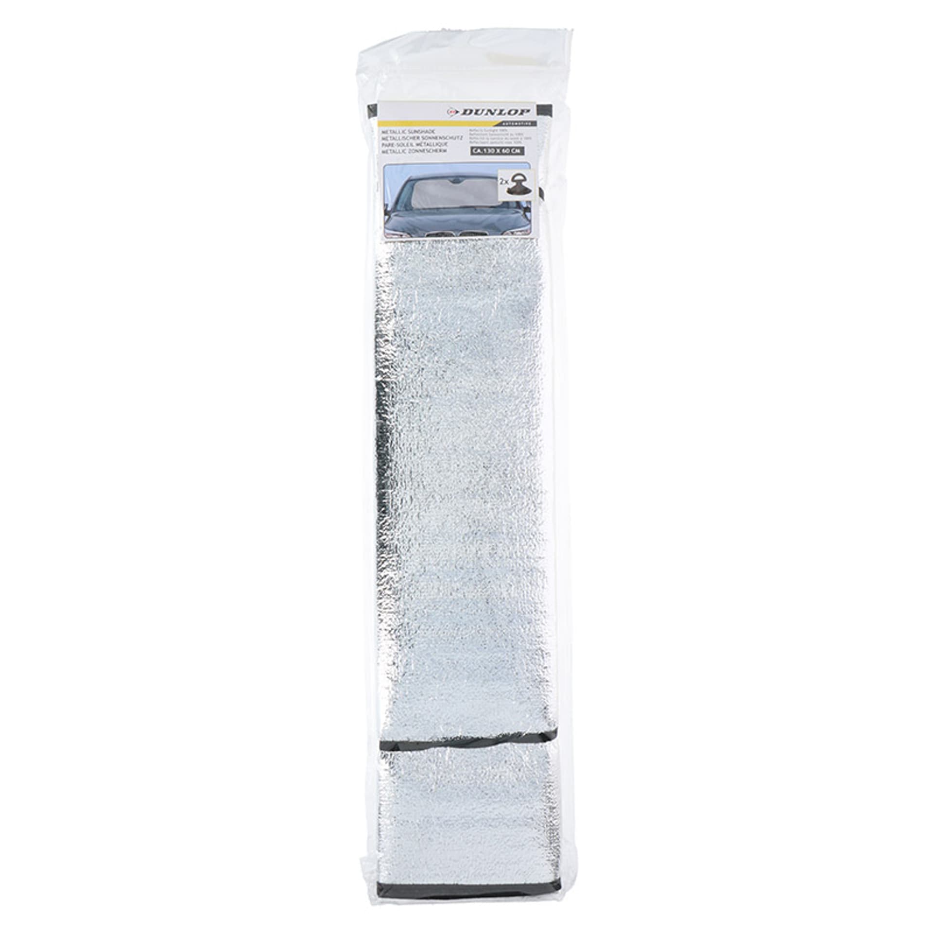 

Dunlop - Osłona przeciwsłoneczna na szybę, kokpit samochodu 130x60 cm