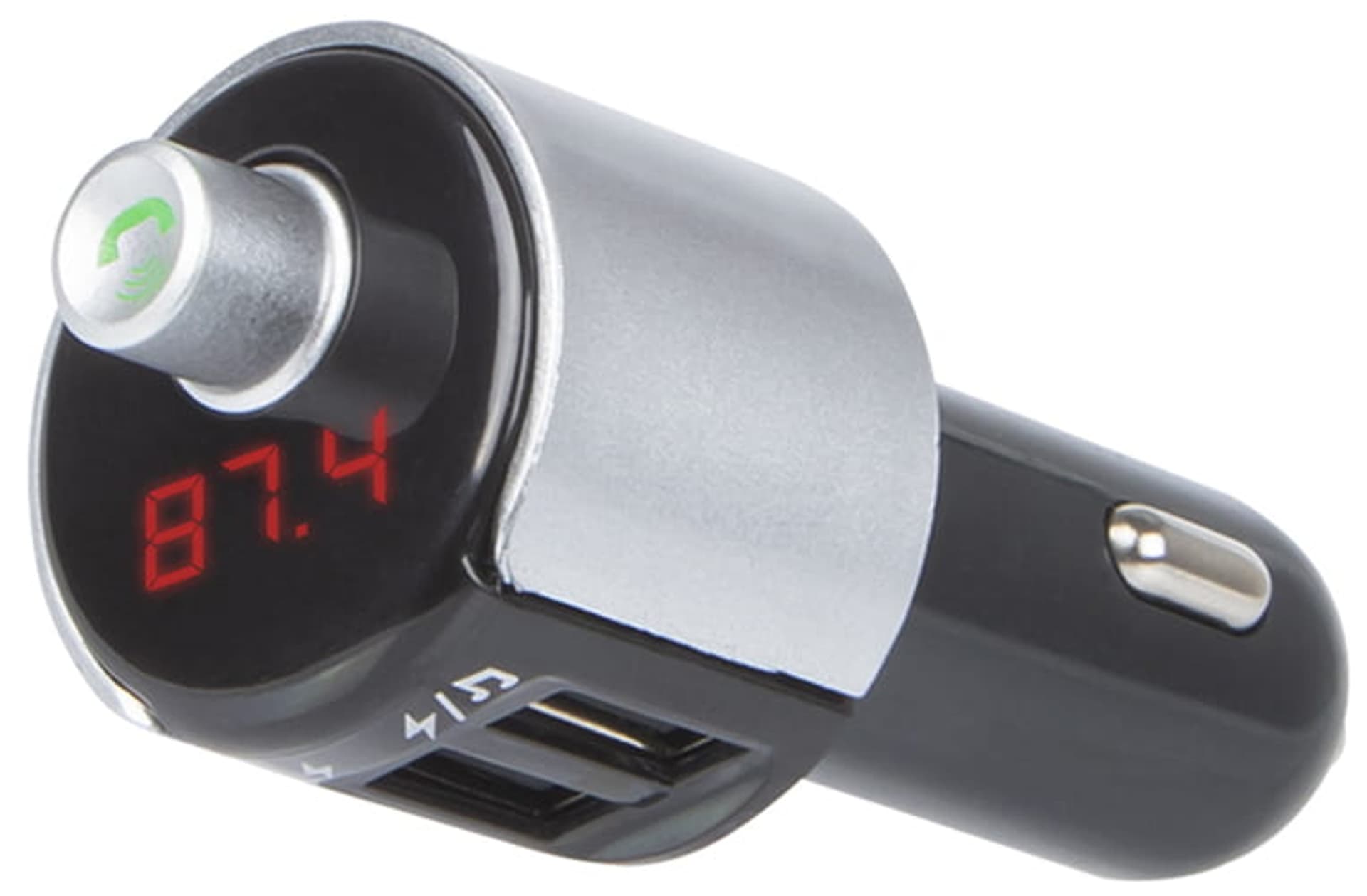 

Transmiter FM Bluetooth ładowarka 2x USB T-04