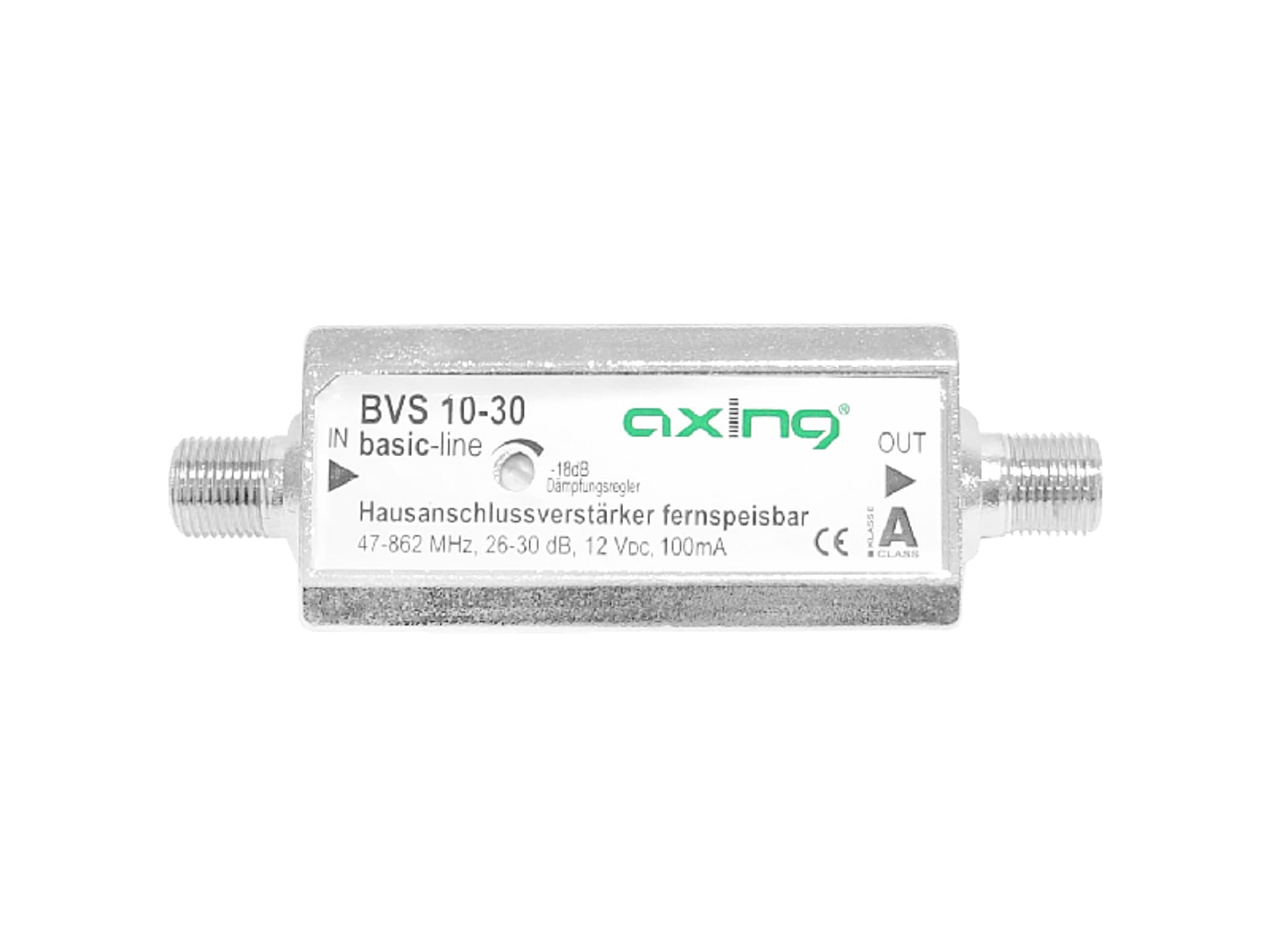 

1 szt. Wzmacniacz AXING BVS10-30 CATV 27-30dB 12V.