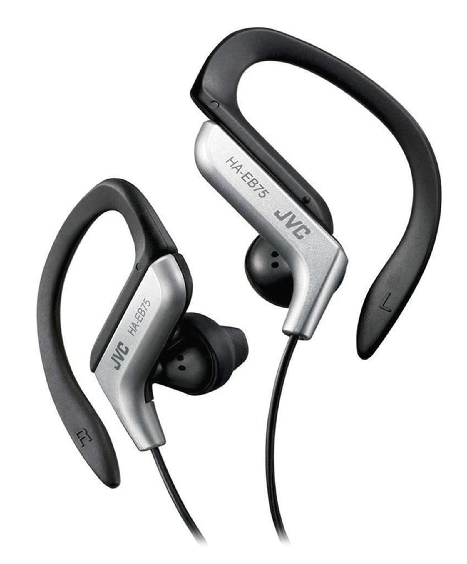 

JVC HE-EB75 Słuchawki sportowe za ucho srebrne