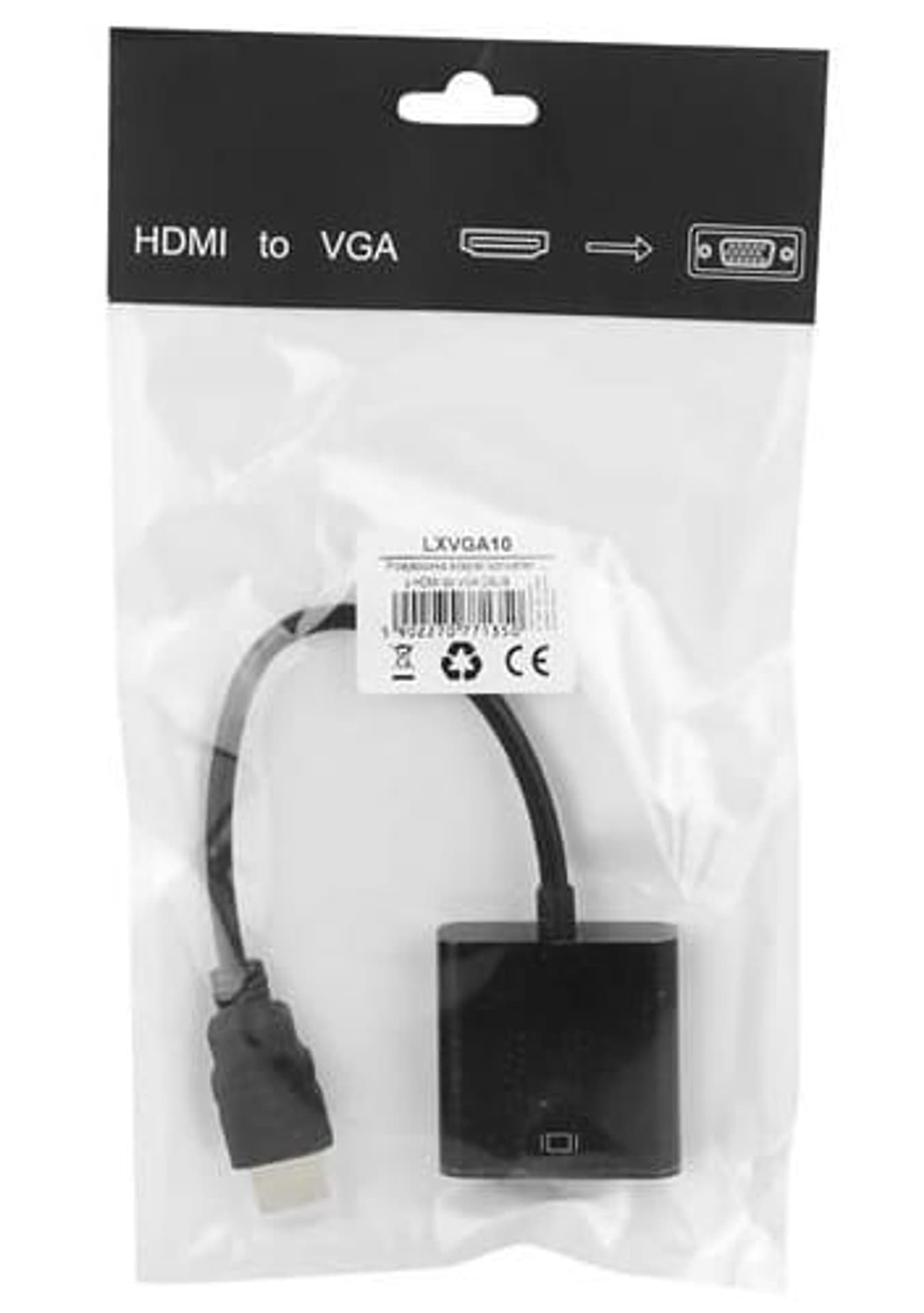 

Przejściówka adapter konwerter z HDMI do VGA, DSUB