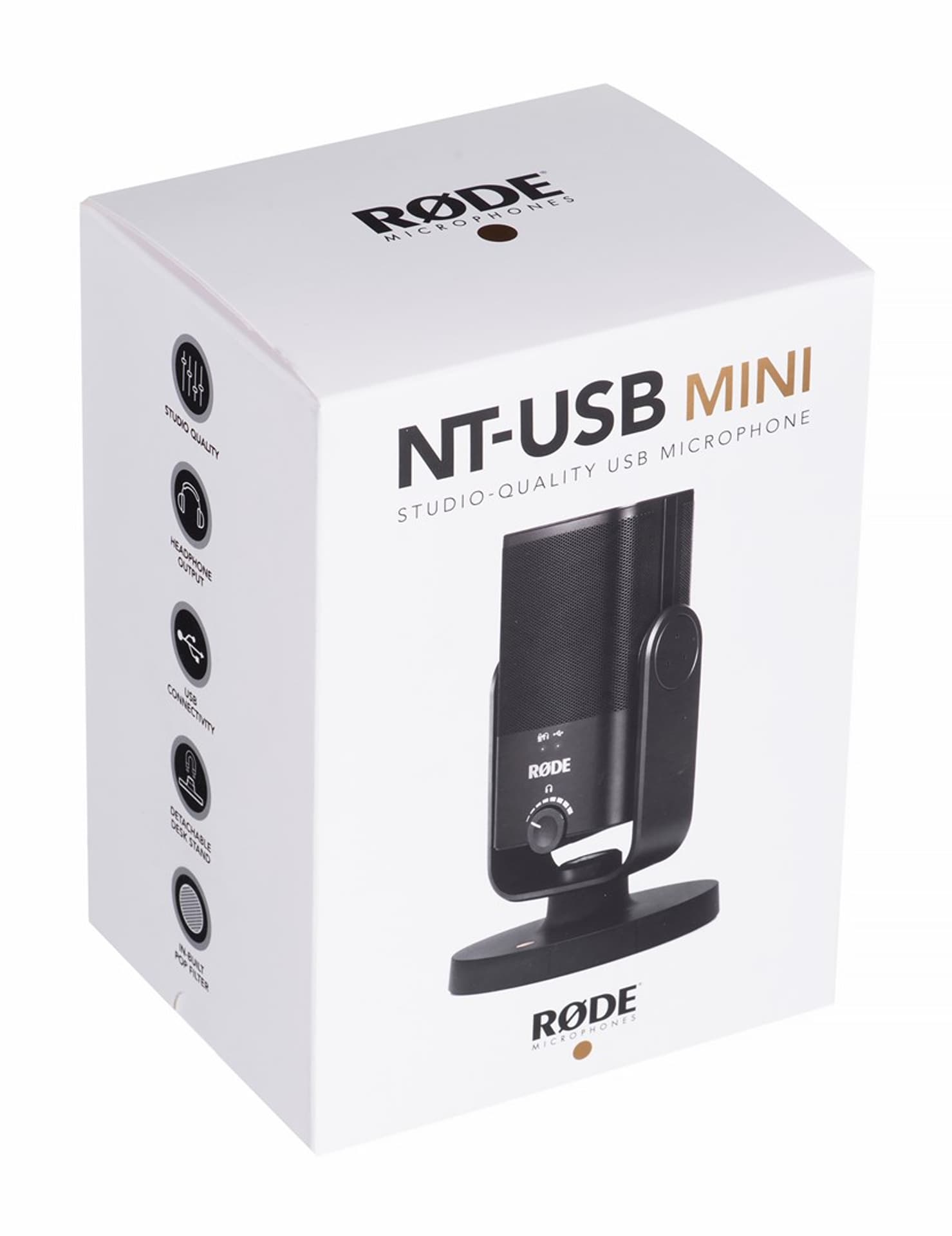 

RODE NT-USB Mini - Mikrofon Pojemnościowy USB