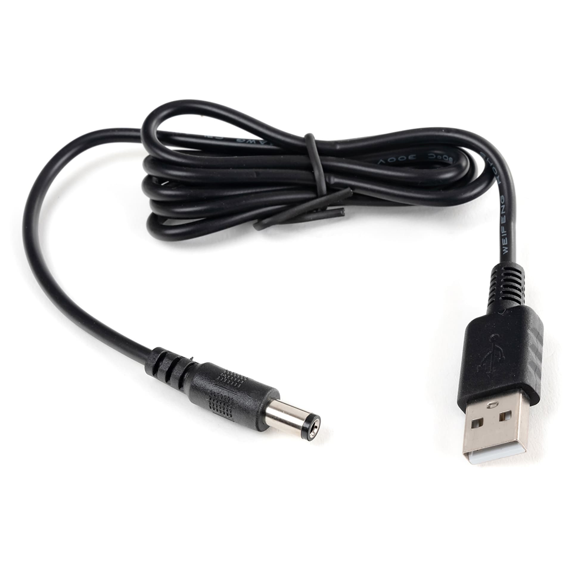 

Kabel adapter zasilania z USB na DC 2.1/5.5 100cm