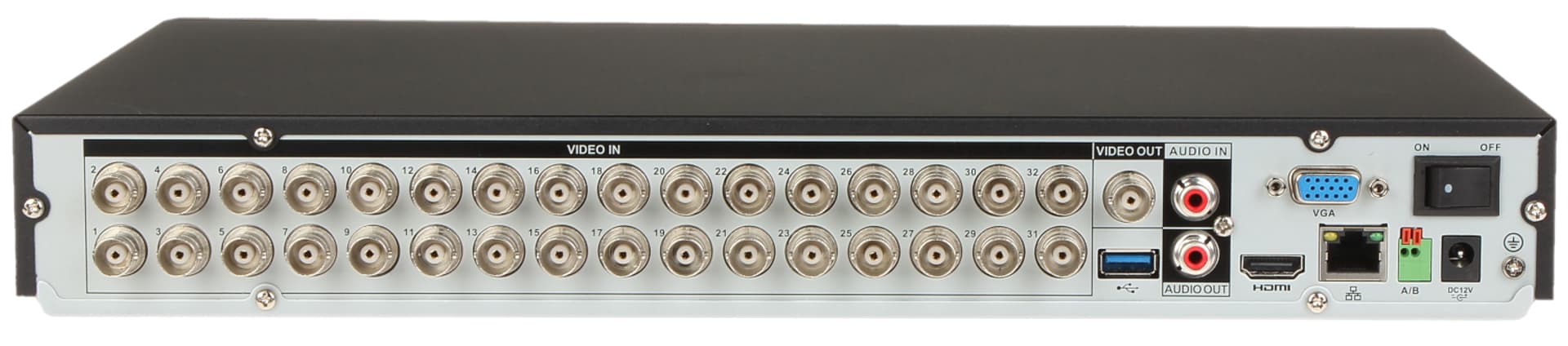

REJESTRATOR AHD, HD-CVI, HD-TVI, CVBS, TCP/IP XVR5232AN-I3 32 KANAŁY DAHUA