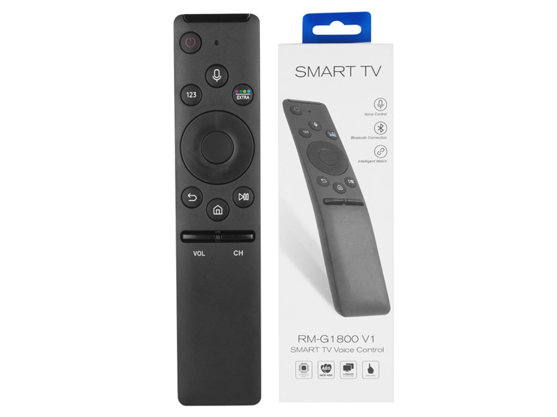 

Pilot do TV LCD Samsung RM-G1800 V1 SMART, Bluetooth, funkcja VOICE. (1LM)