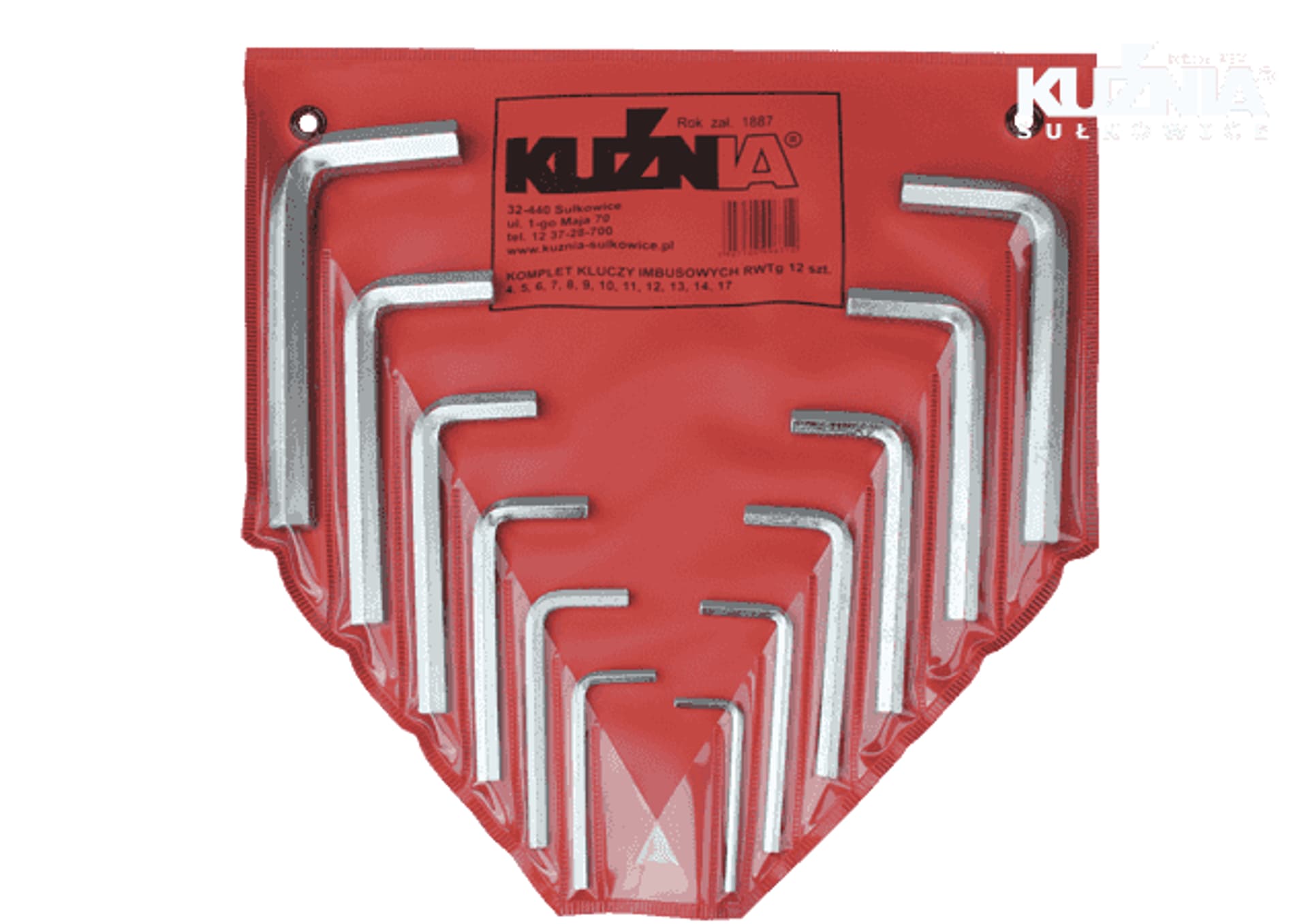 

KOMPLET KLUCZY IMBUSOWYCH 8SZT