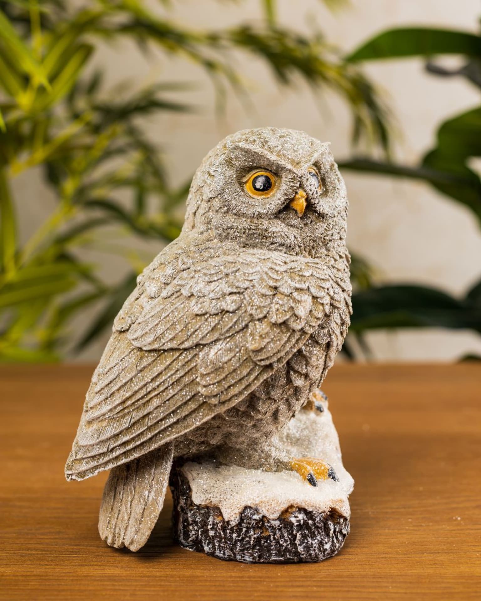 

Dekoracyjna figurka sowy 20 cm wzór 2