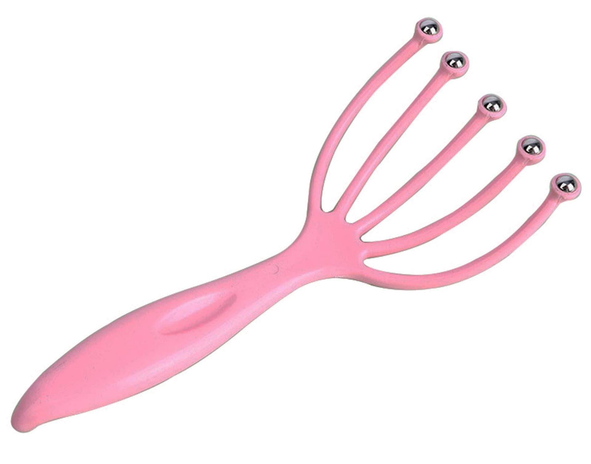 

AG19C Masażer do głowy grabki pink