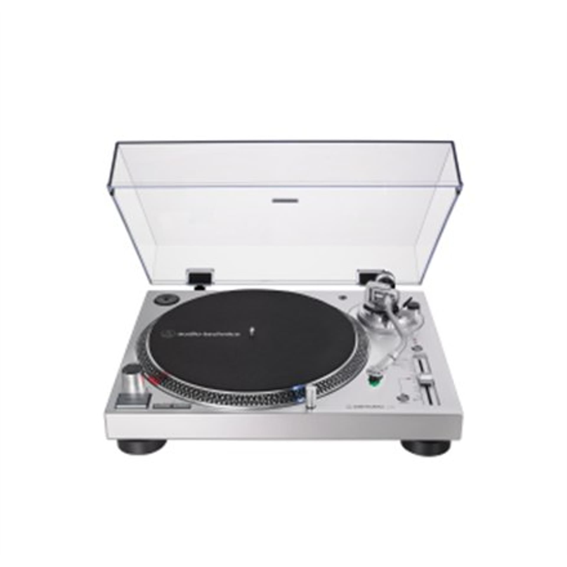 

Audio Technica AT-LP120XUSB Turntable, Direct-Drive (Analog & USB), Silver Audio Technica, Analog & usb)/silver audio technic