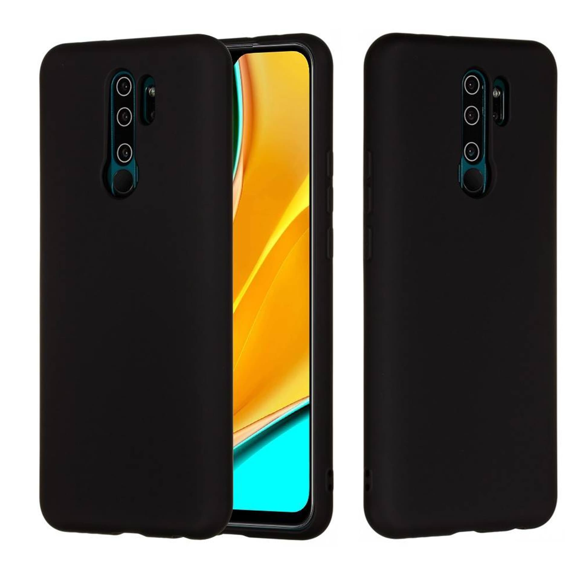 

Etui XIAOMI REDMI 9 Silicone case elastyczne silikonowe czarne