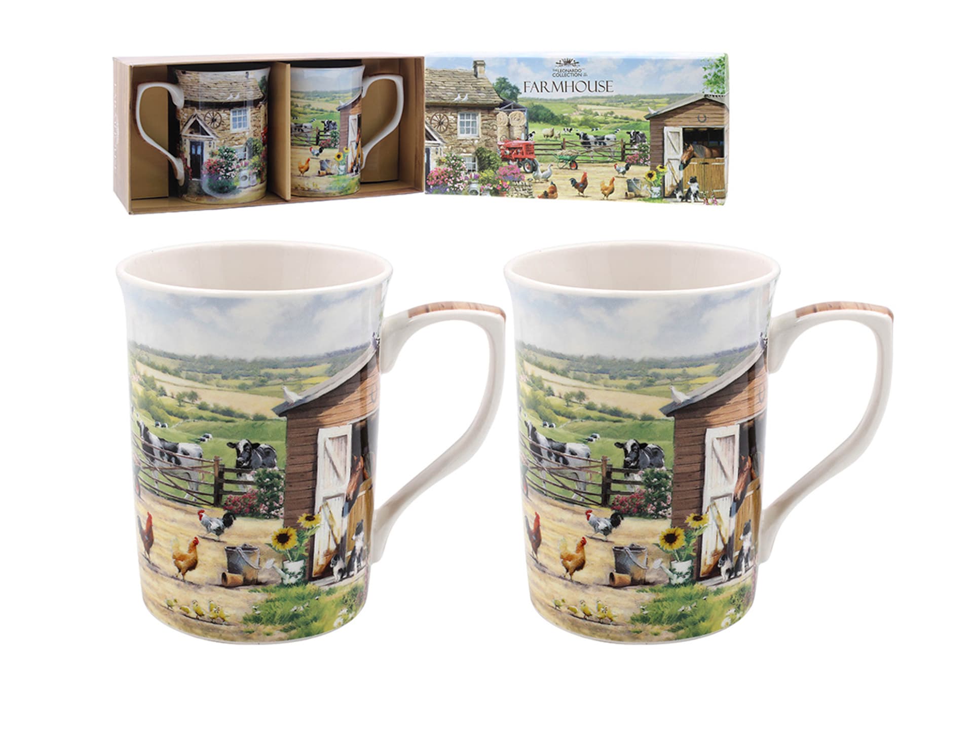 

Kpl. 2 kubków - Farmhouse