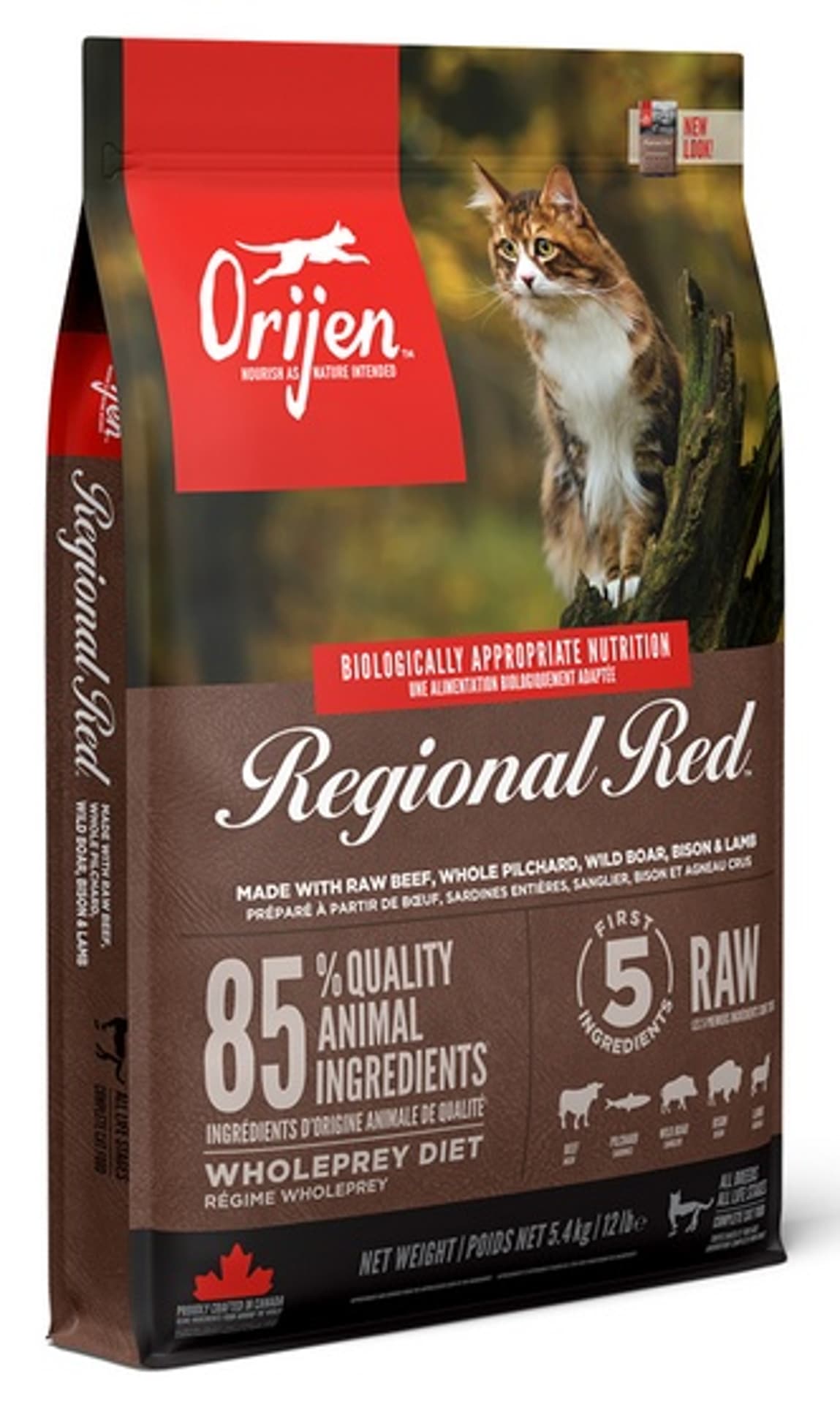

Orijen Regional Red Cat 5,4kg