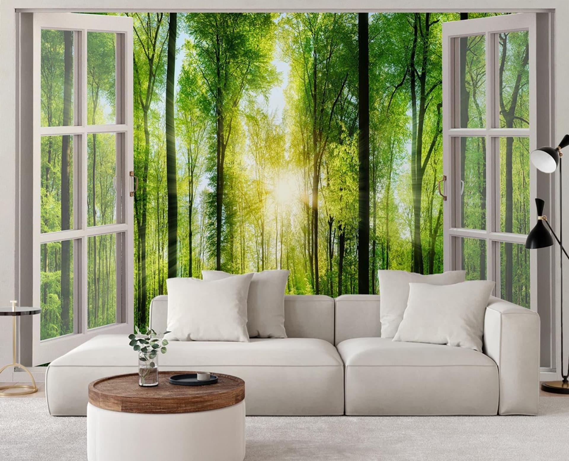 

Fototapeta, Widok Okno promienie słońca (Rozmiar 280x200)