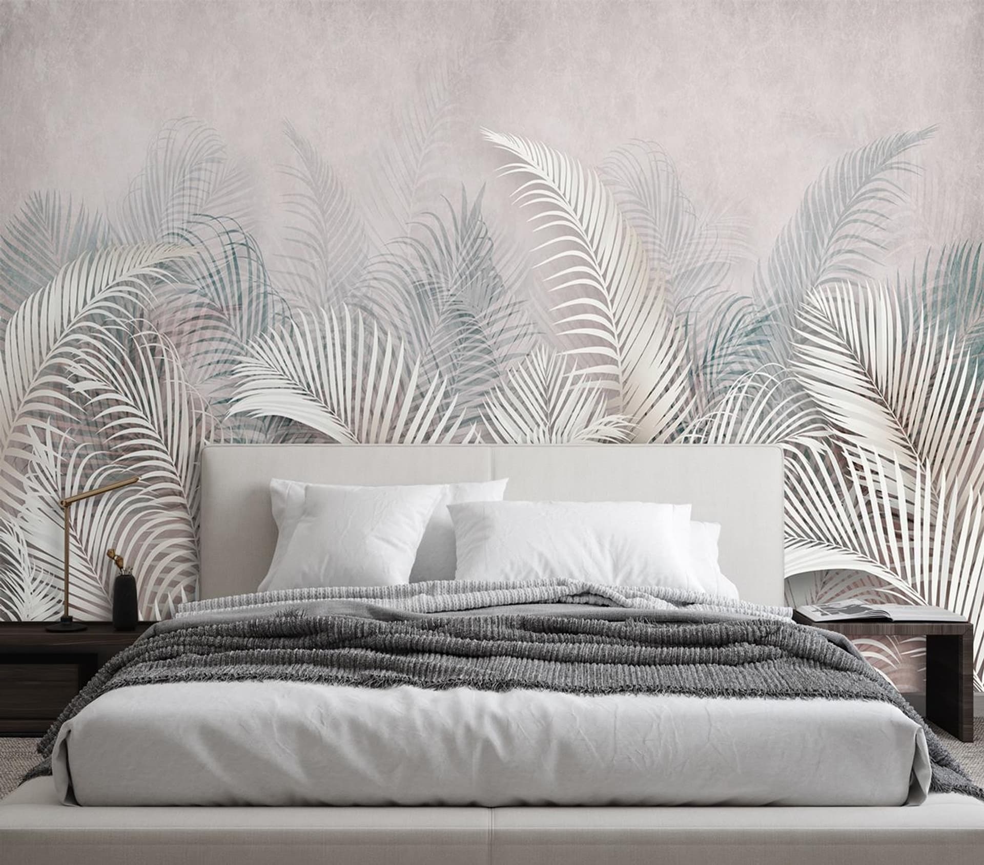 

Fototapeta, Liście palmy 3D beżowy (Rozmiar 254x184)