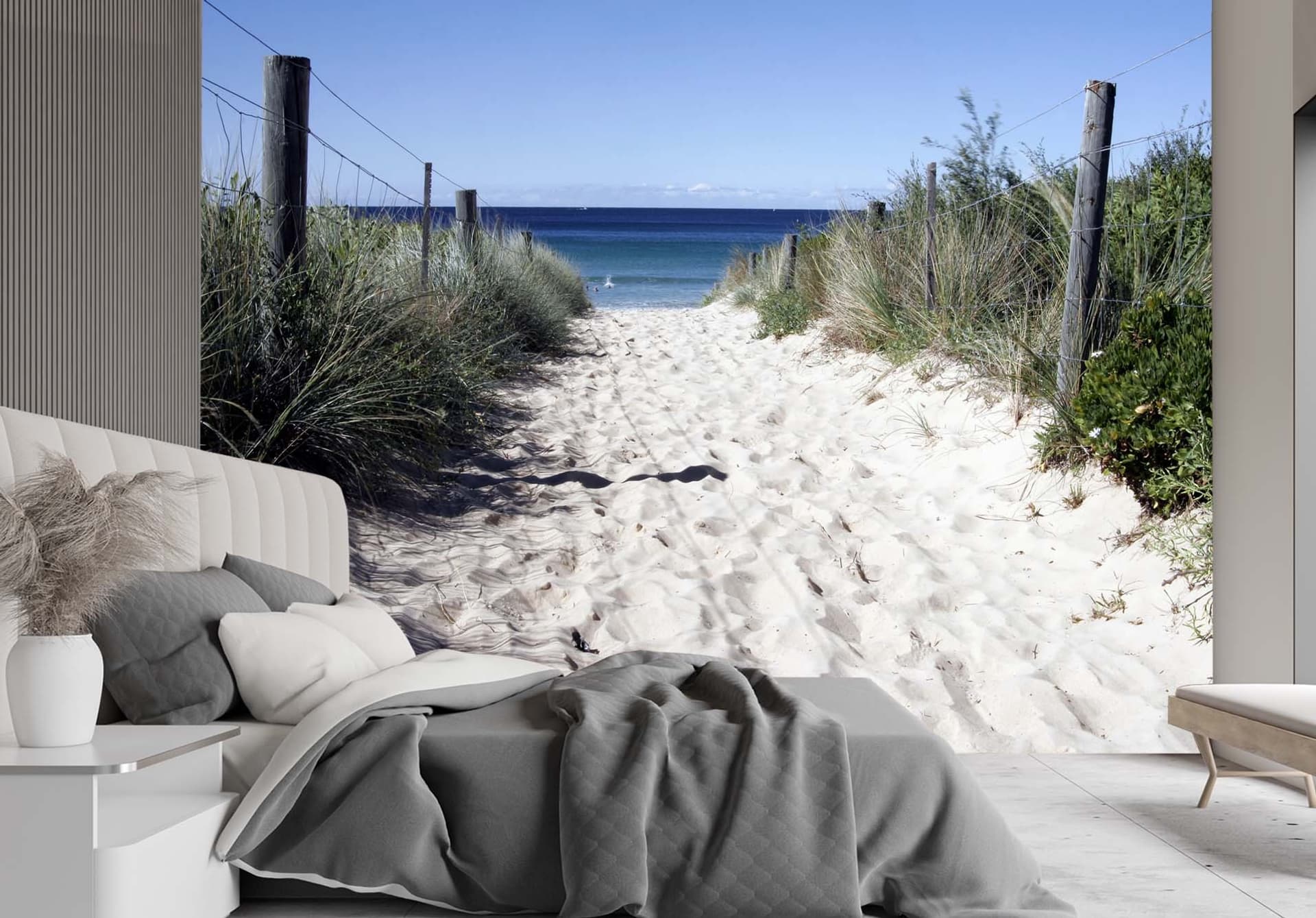 

Fototapeta, Droga na plażę wydmy piasek (Rozmiar 100x70)