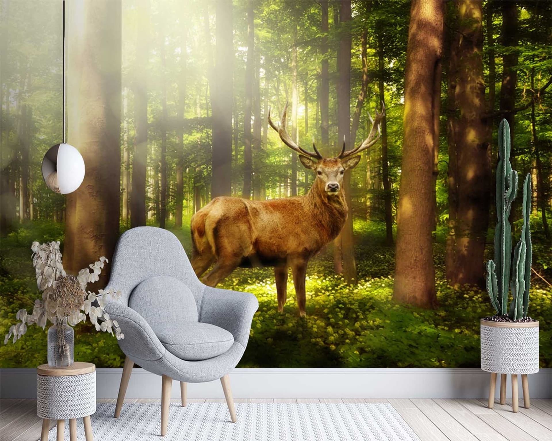 

Fototapeta, Jeleń w lesie (Rozmiar 100x70)
