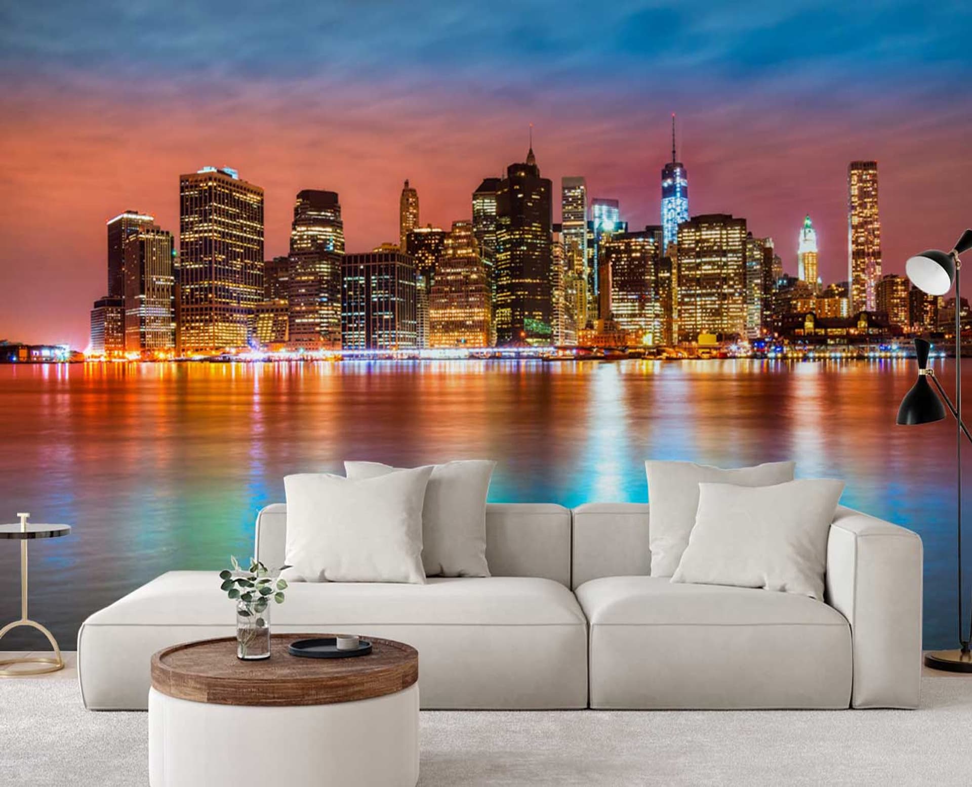 

Fototapeta, Manhattan nocą (Rozmiar 450x315)