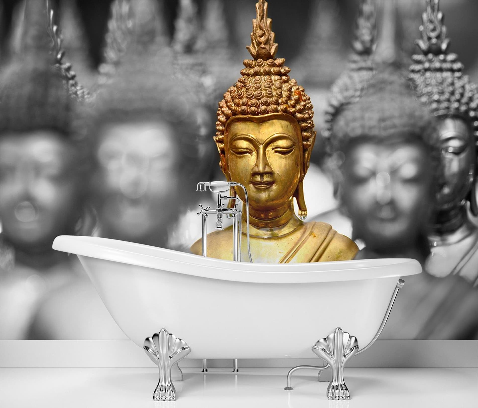 

Fototapeta, Złoty Budda (Rozmiar 450x315)