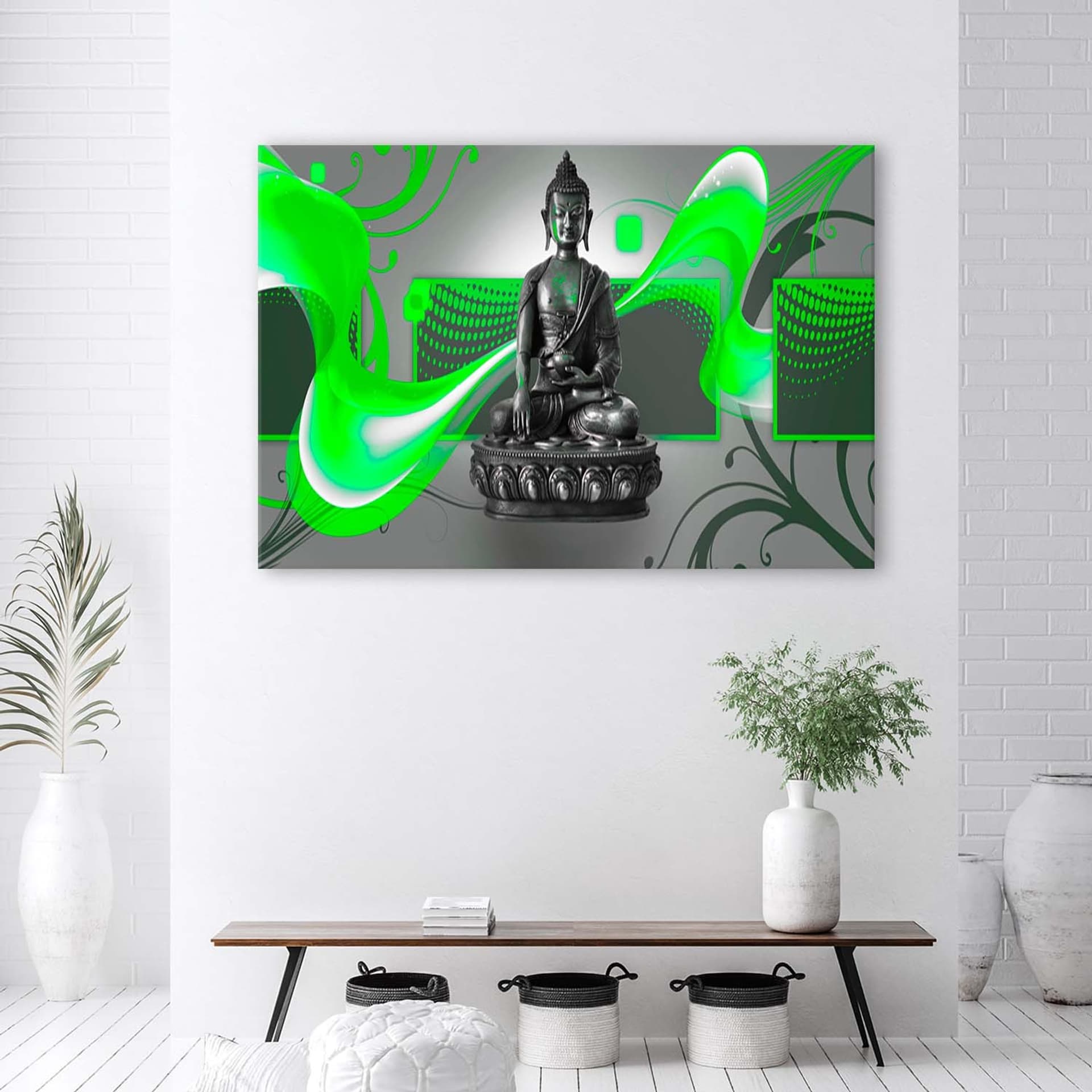 

Obraz na płótnie, Figura Buddy - abstrakcja (Rozmiar 60x40)