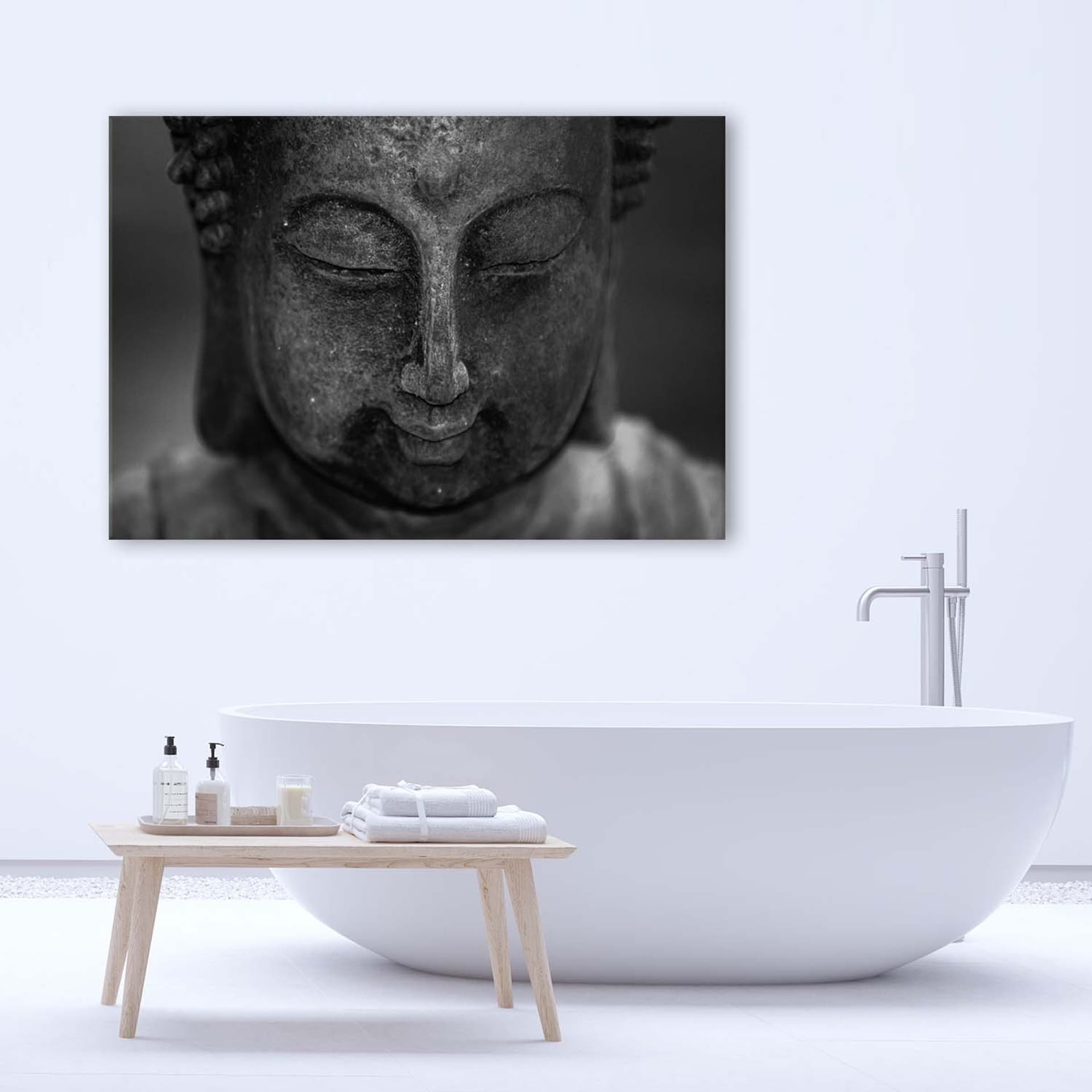 

Obraz na płótnie, Głowa zamyślonego Buddy (Rozmiar 120x80)