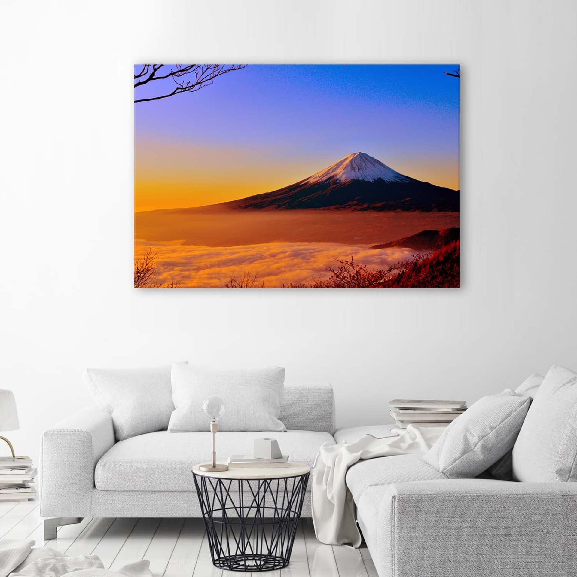 

Obraz na płótnie, Góra Fuji krajobraz (Rozmiar 100x70)