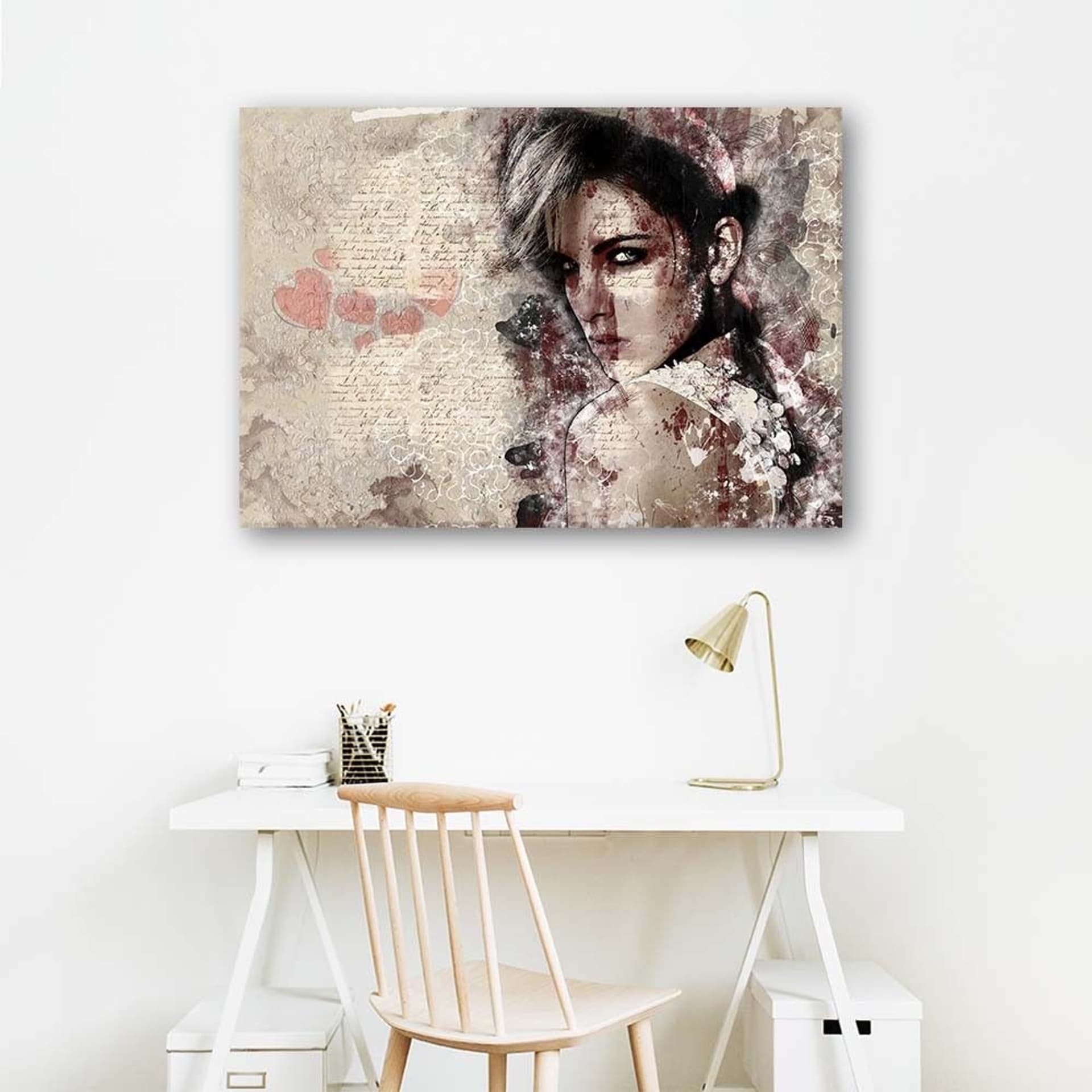 

Obraz Deco Panel, Piękna kobieta - abstrakcja (Rozmiar 60x40)