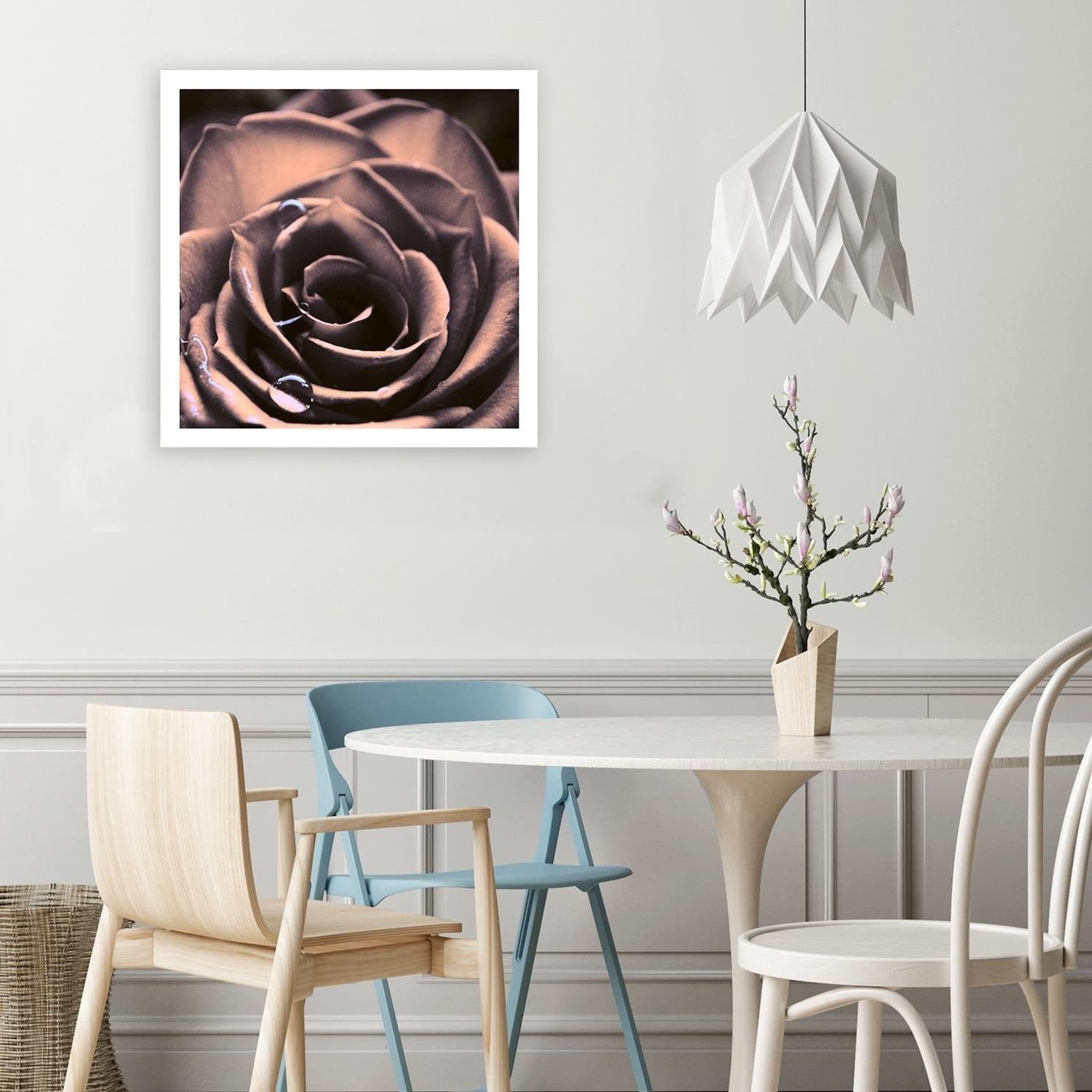 

Obraz Deco Panel, Krople wody na róży (Rozmiar 50x50)