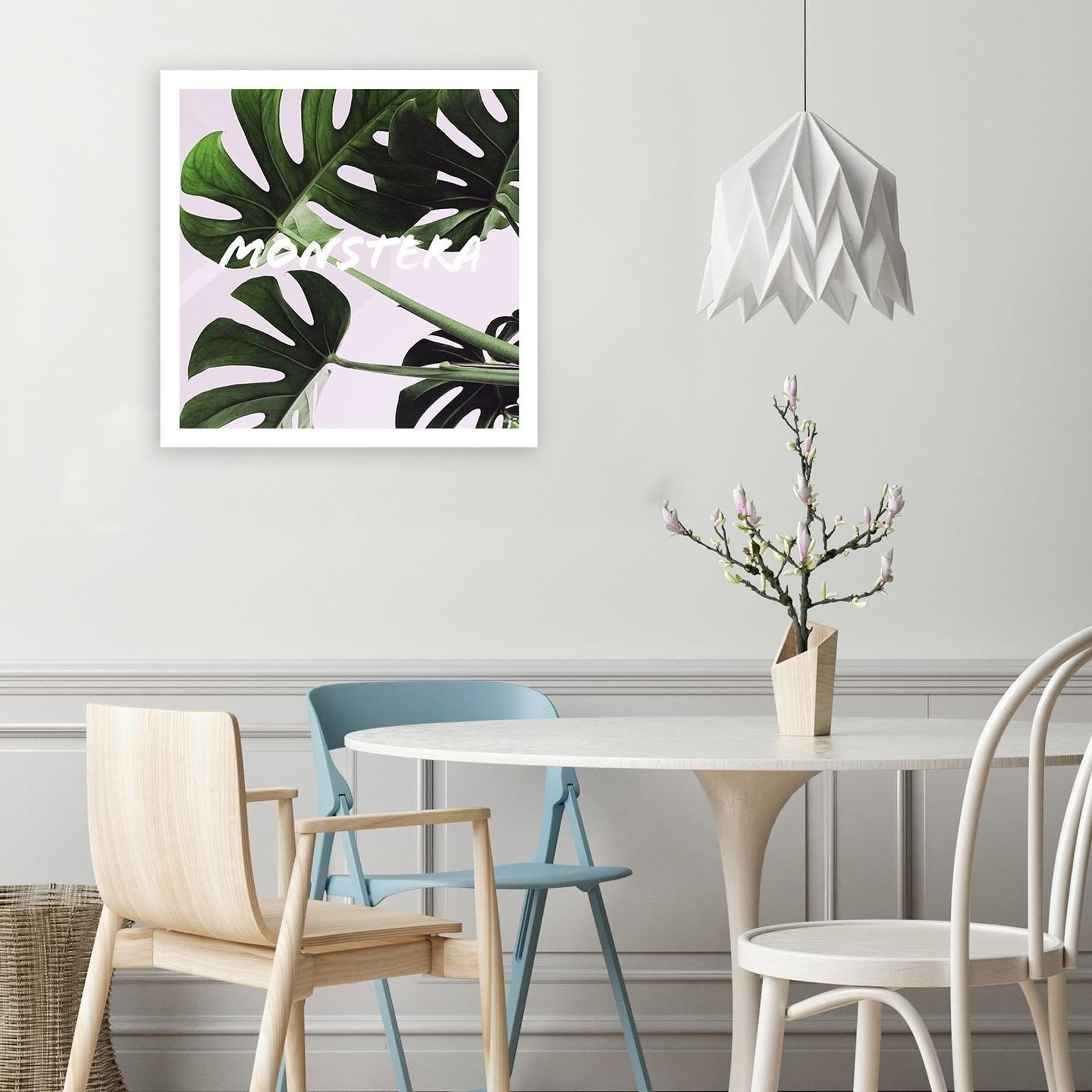 

Obraz Deco Panel, Egzotyczne liście - monstera (Rozmiar 30x30)