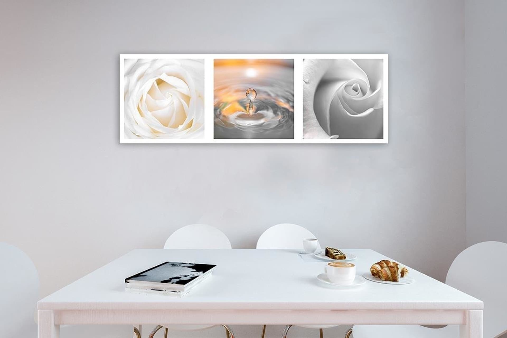 

Obraz Deco Panel, Płatki i kropla (Rozmiar 120x40)