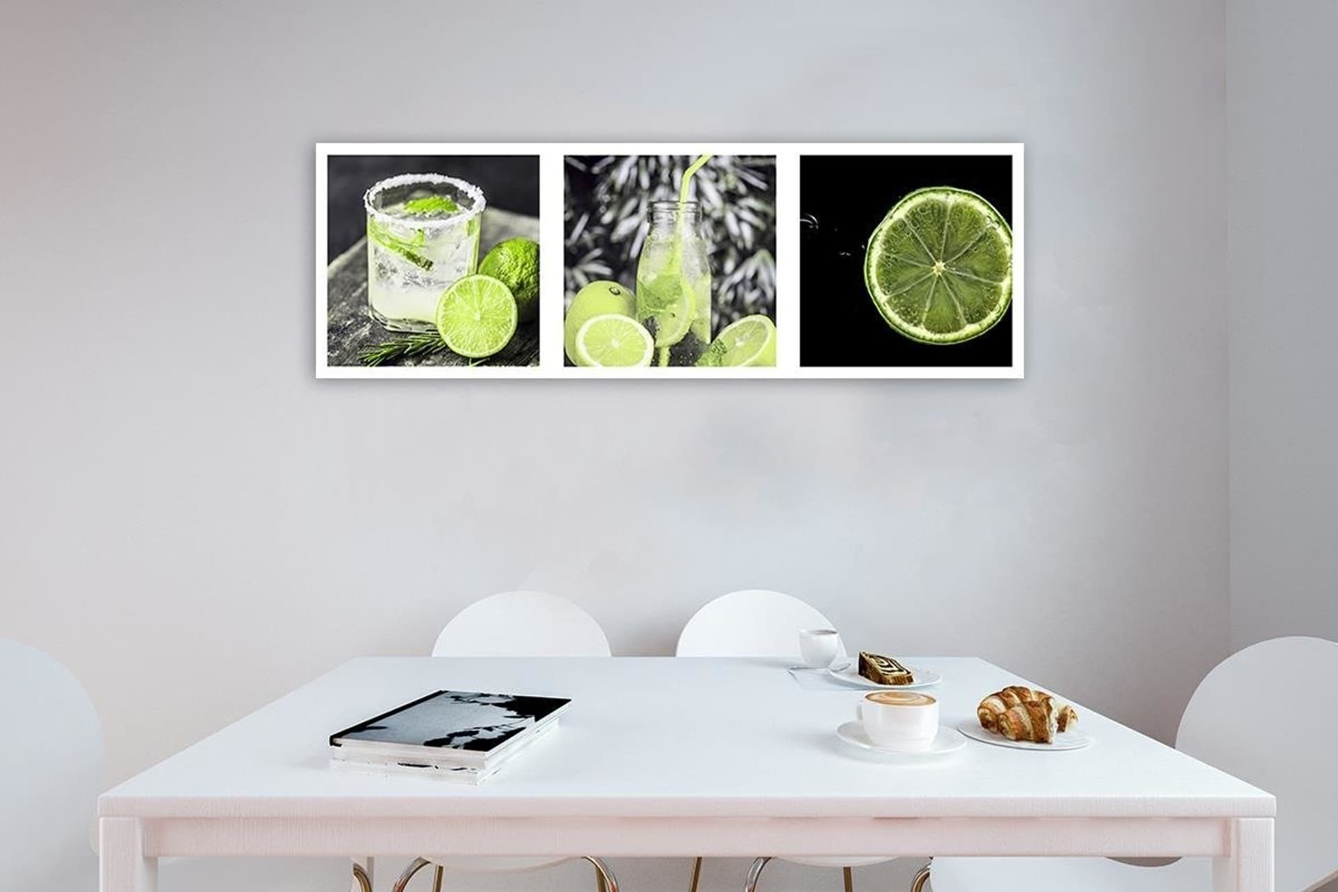 

Obraz na płótnie, Limonka drink panorama (Rozmiar 90x30)