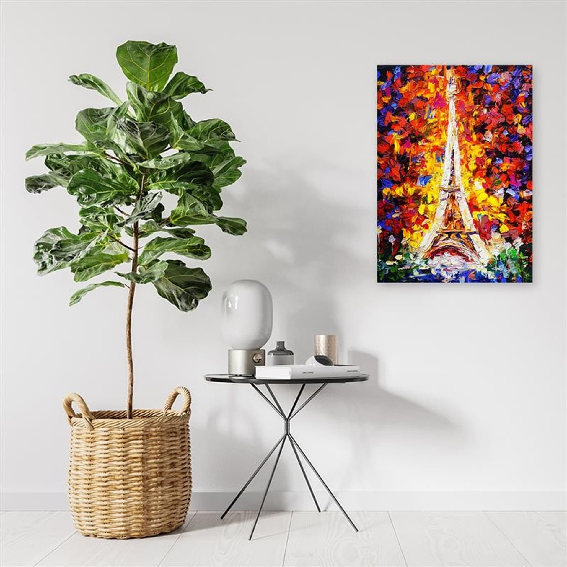 

Obraz na płótnie, Malowana Wieża Eiffla (Rozmiar 40x60)