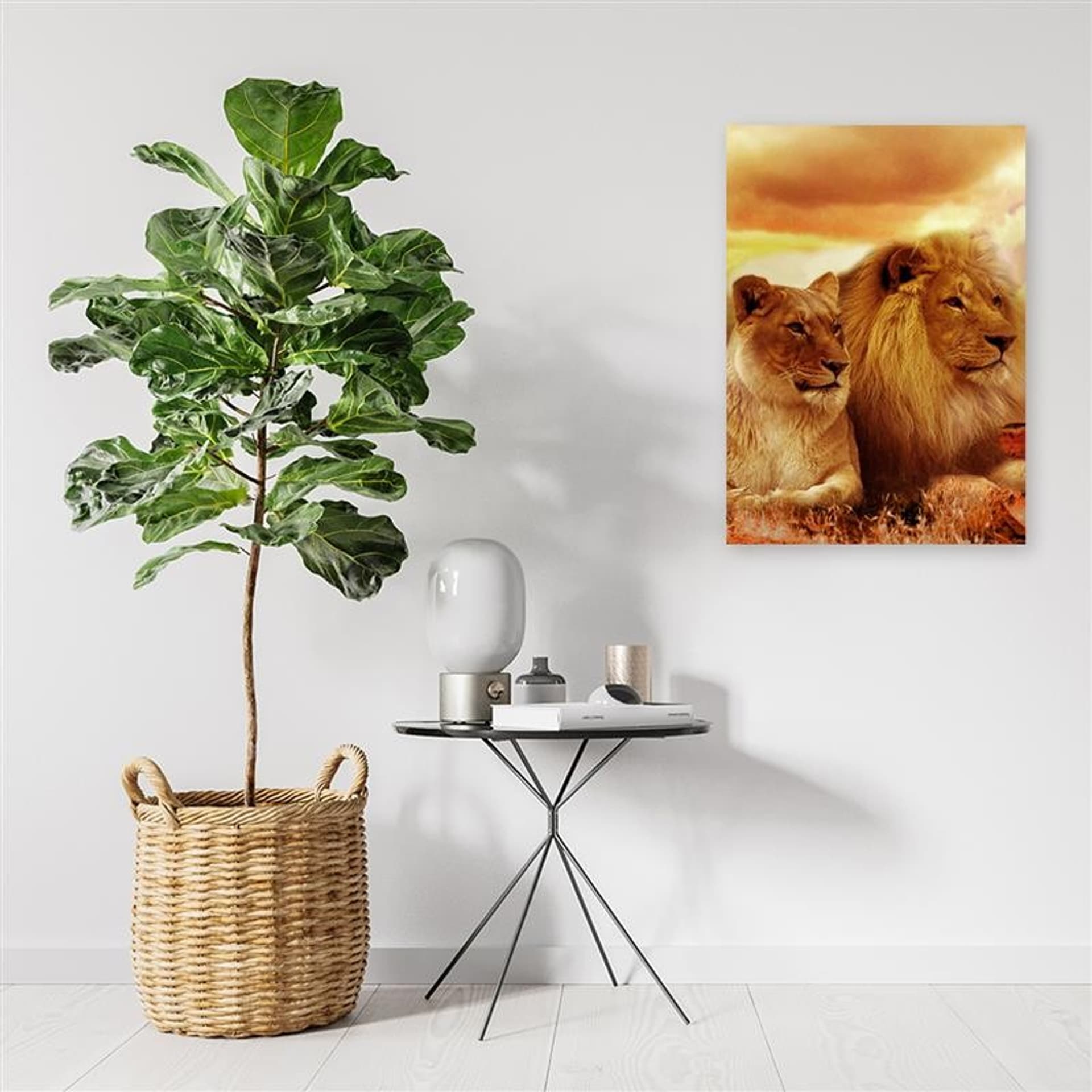 

Obraz Deco Panel, Król lew i lwica (Rozmiar 70x100)