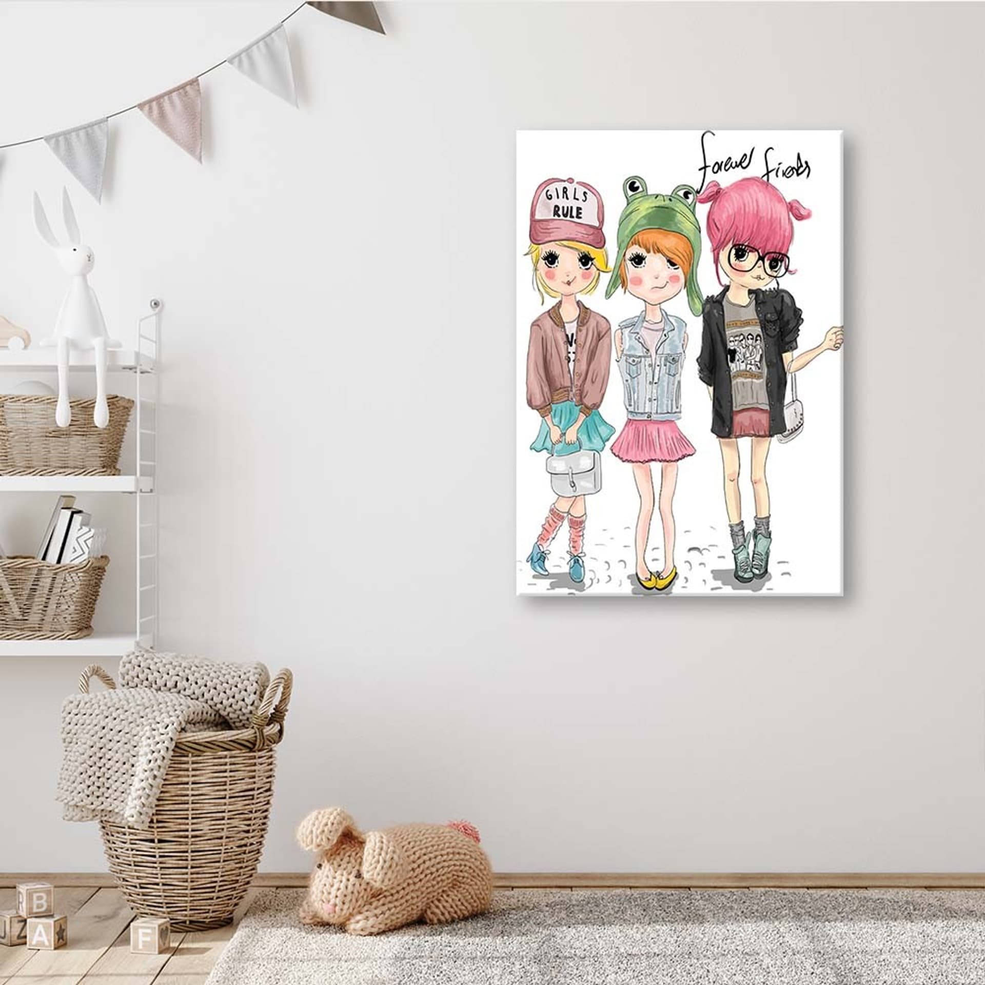 

Obraz na płótnie, Przyjaciółki moda glamour (Rozmiar 80x120)