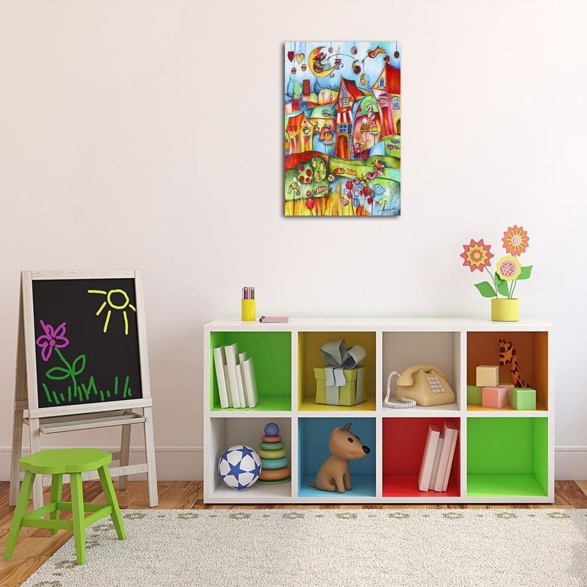 

Obraz Deco Panel, Bajkowe miasteczko (Rozmiar 60x90)