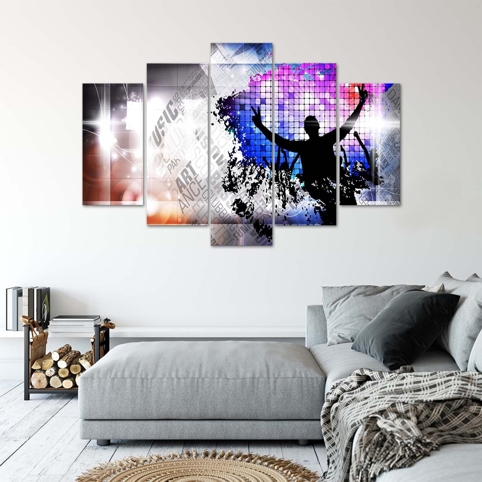 

Obraz pięcioczęściowy na płótnie, Art dance (Rozmiar 150x100)