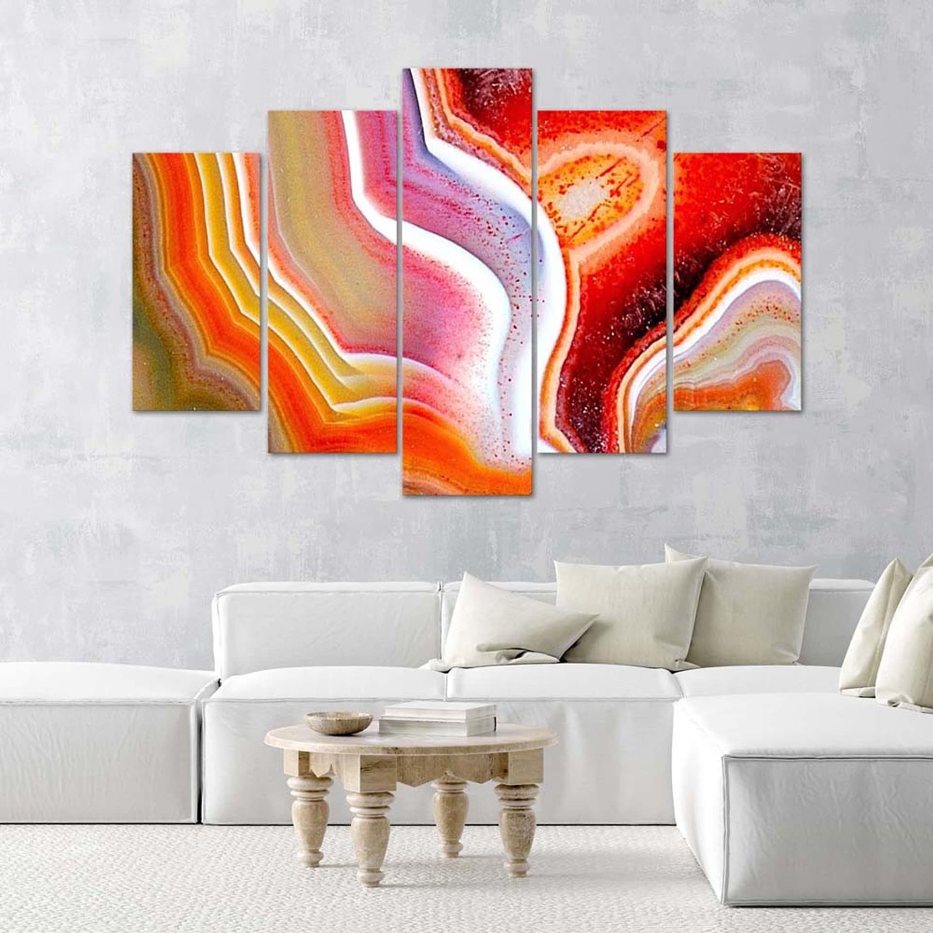 

Obraz pięcioczęściowy Deco Panel, Taniec neonów (Rozmiar 100x70)
