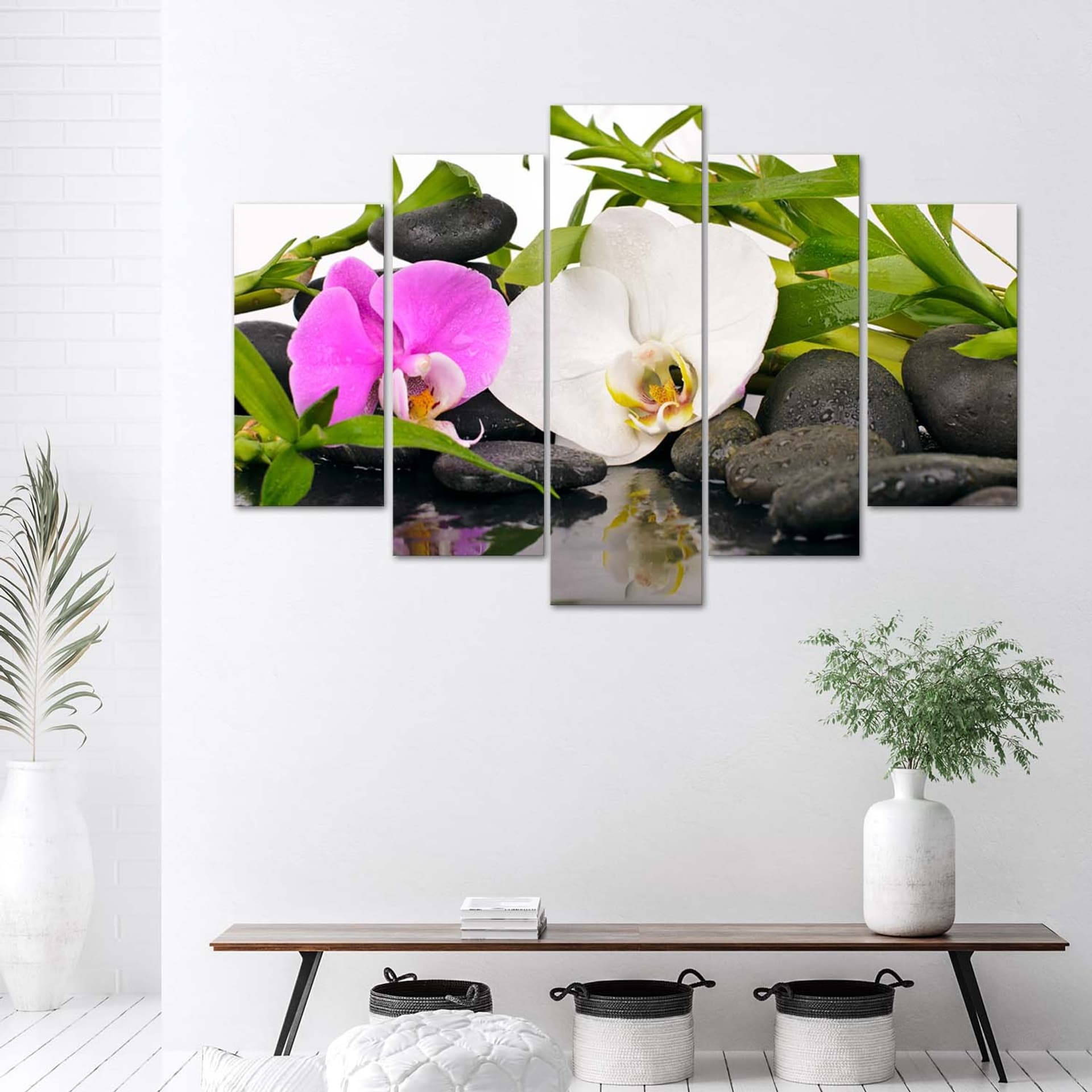

Obraz pięcioczęściowy Deco Panel, Kompozycja zen (Rozmiar 100x70)