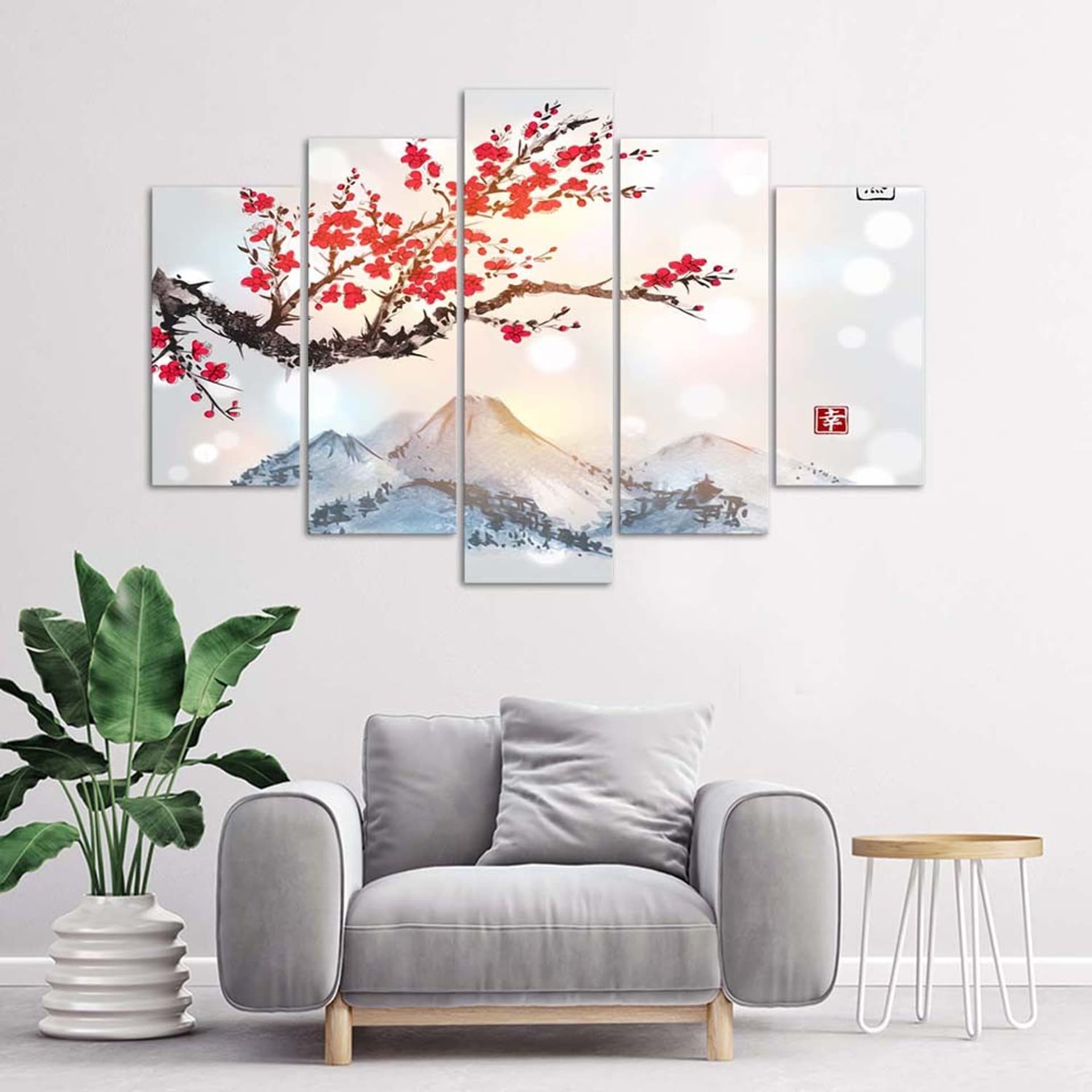 

Obraz pięcioczęściowy Deco Panel, Kraj kwitnącej wiśni (Rozmiar 100x70)