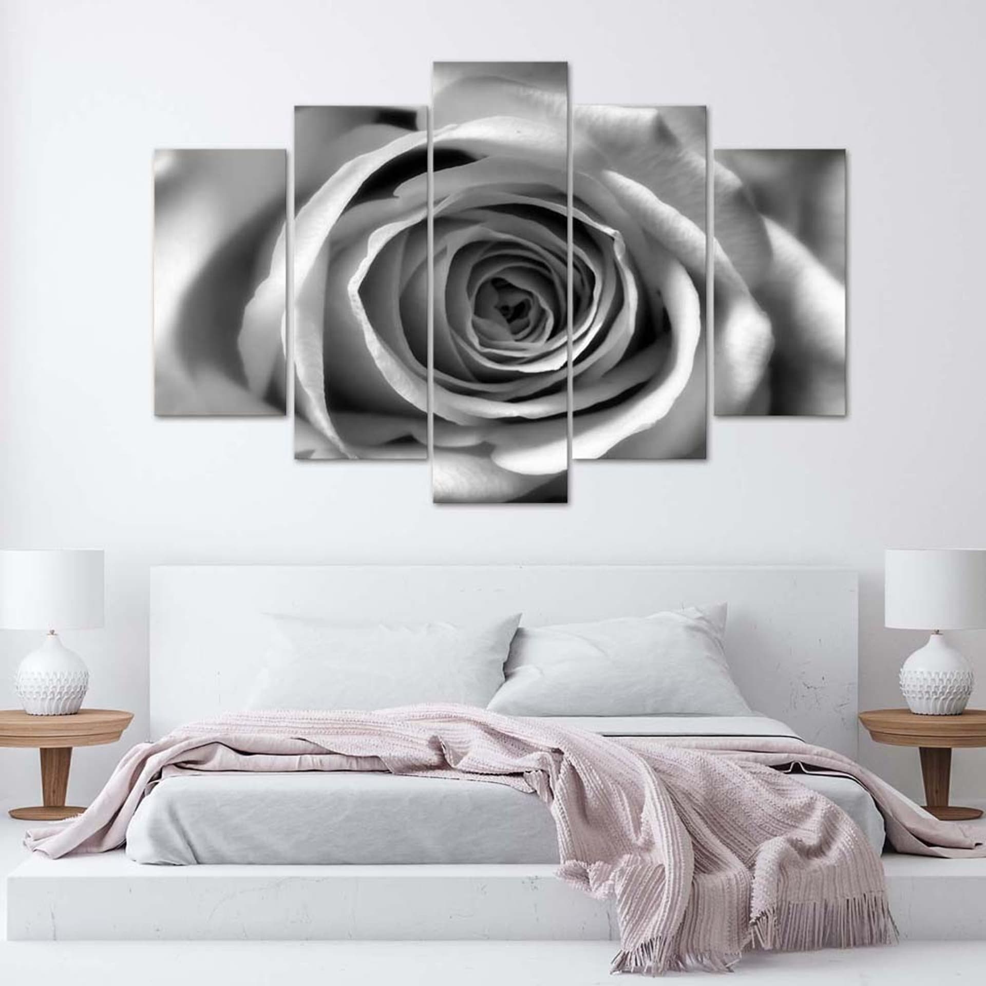 

Obraz pięcioczęściowy Deco Panel, Kwiat róży (Rozmiar 200x100)